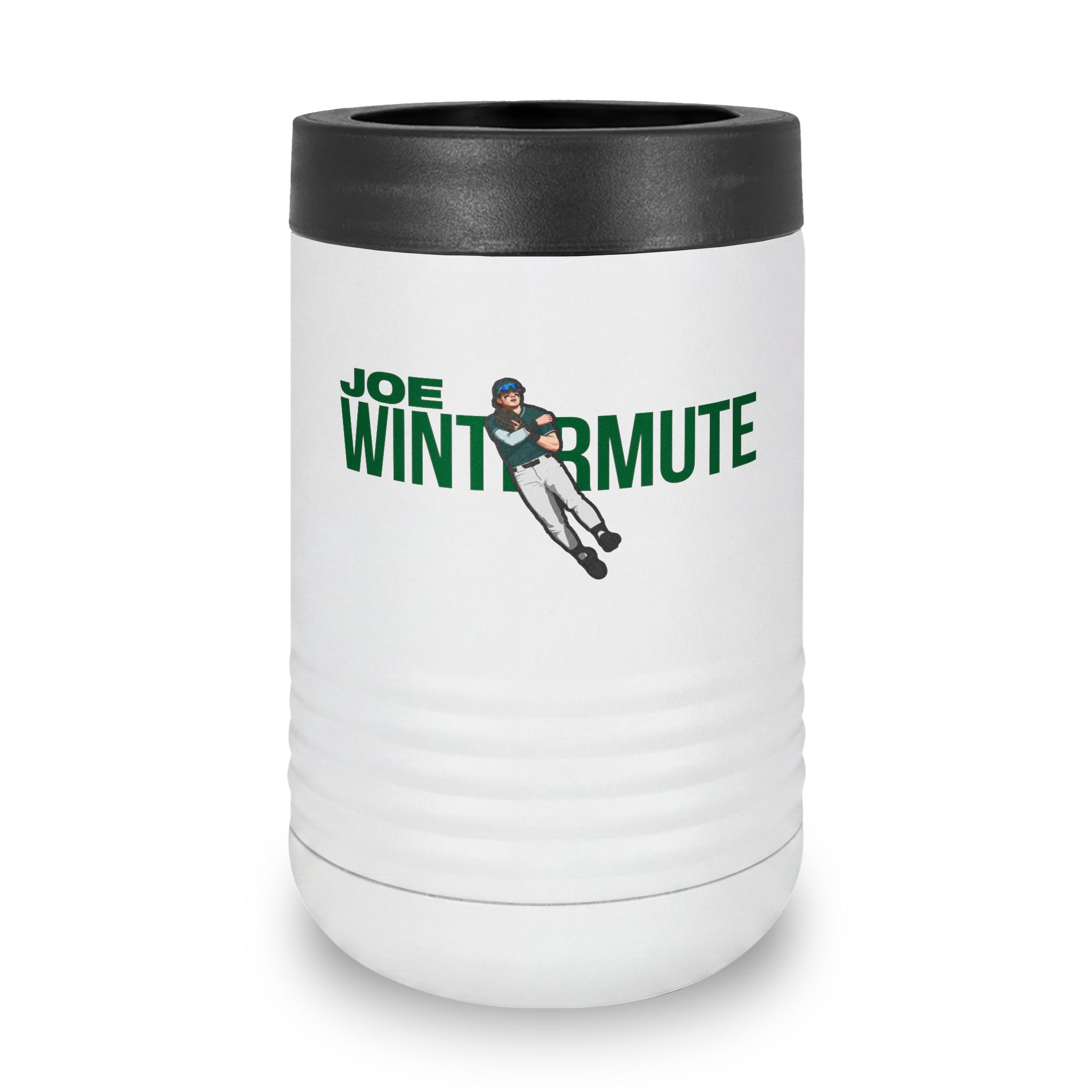 Stainless Can Cooler — character_player_name in White