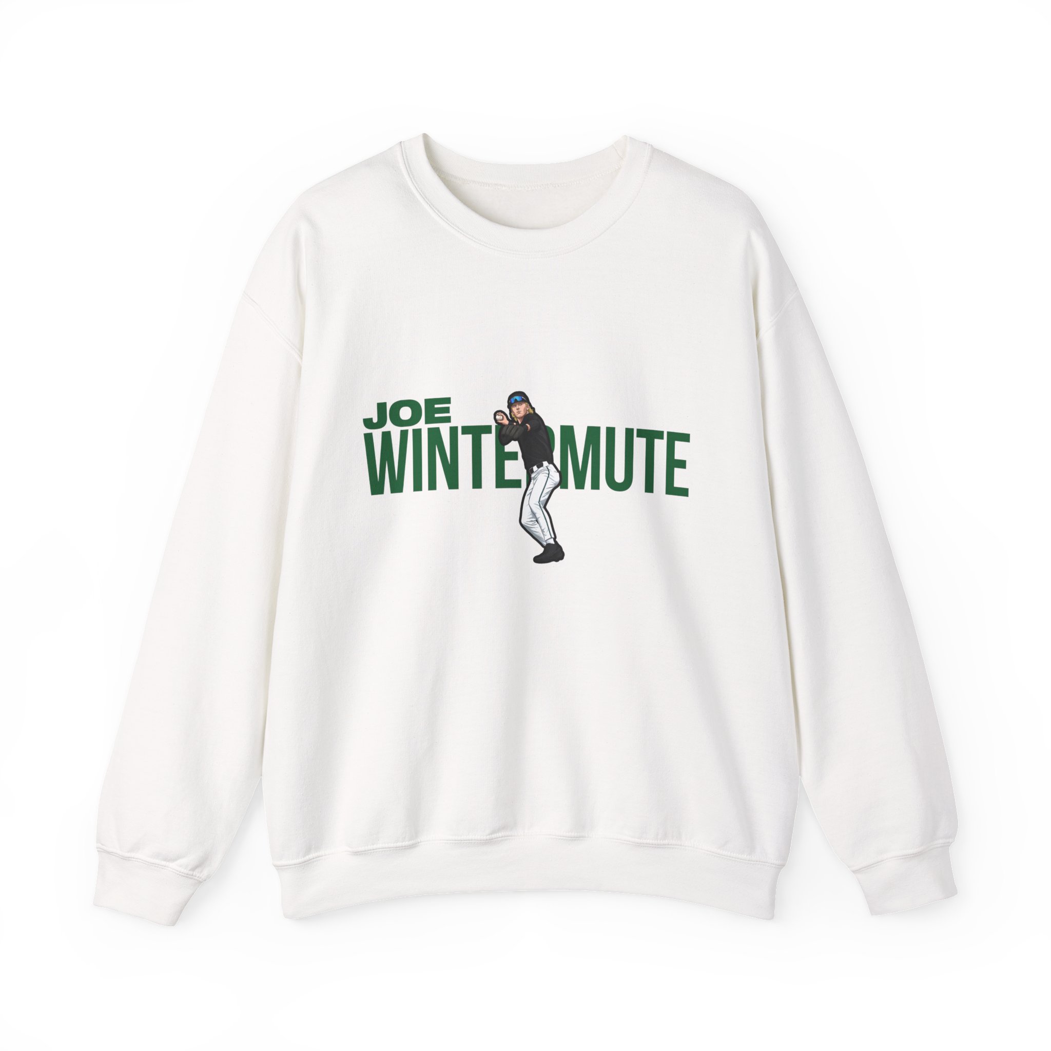 Crewneck Sweatshirt — character_player_name in White