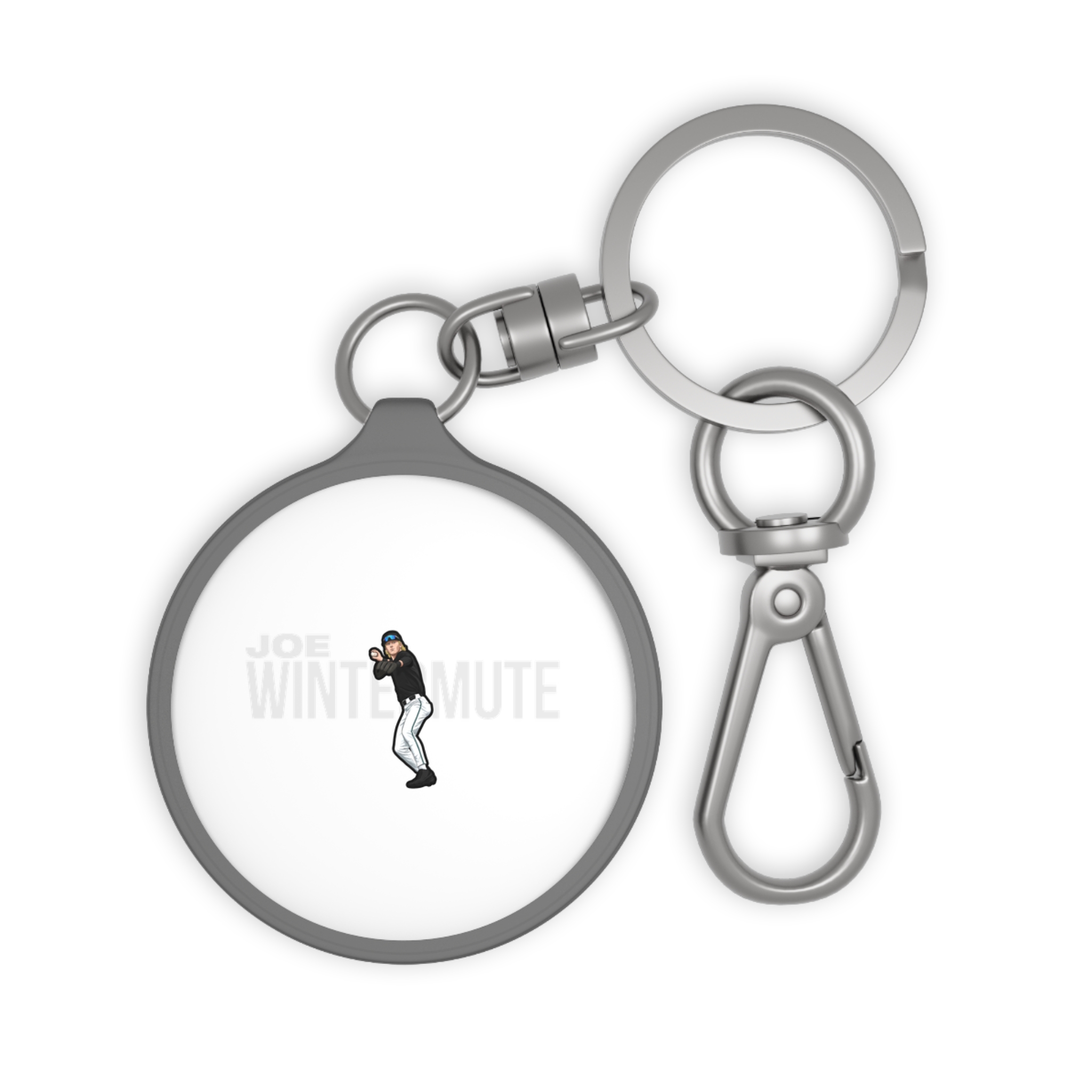 Keychain — character_player_name in Grey