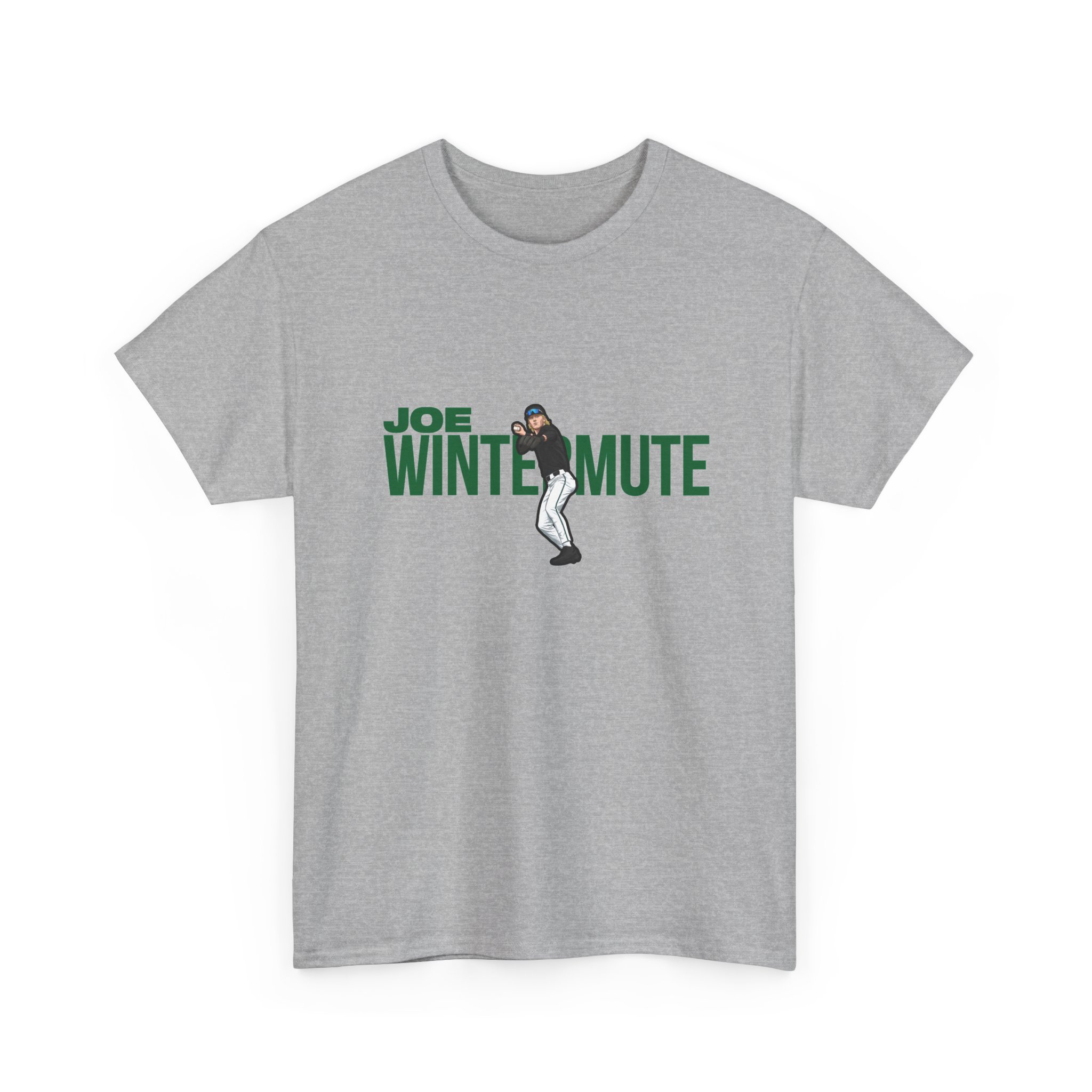 Tee — character_player_name in Grey
