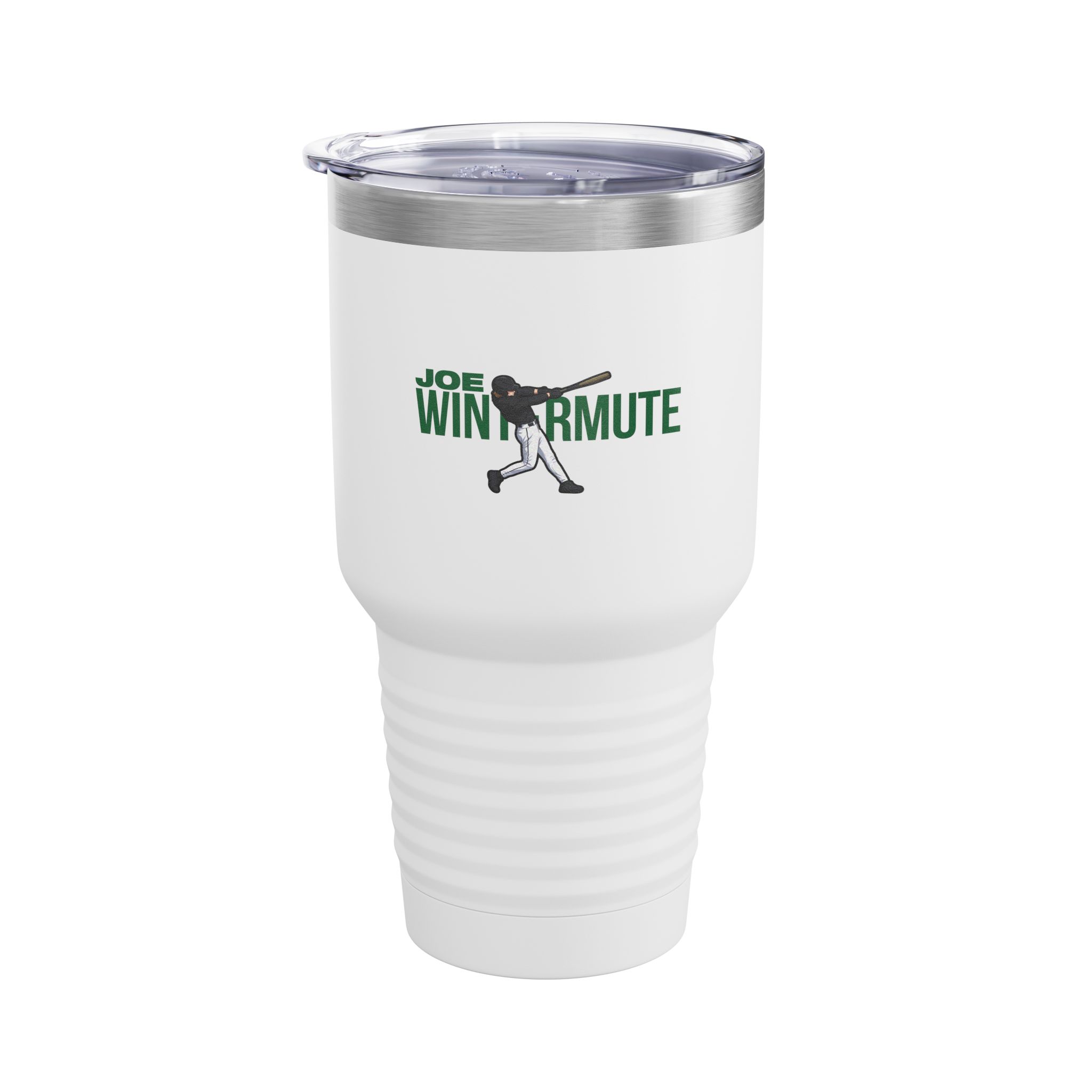 30oz Tumbler — character_player_name in White
