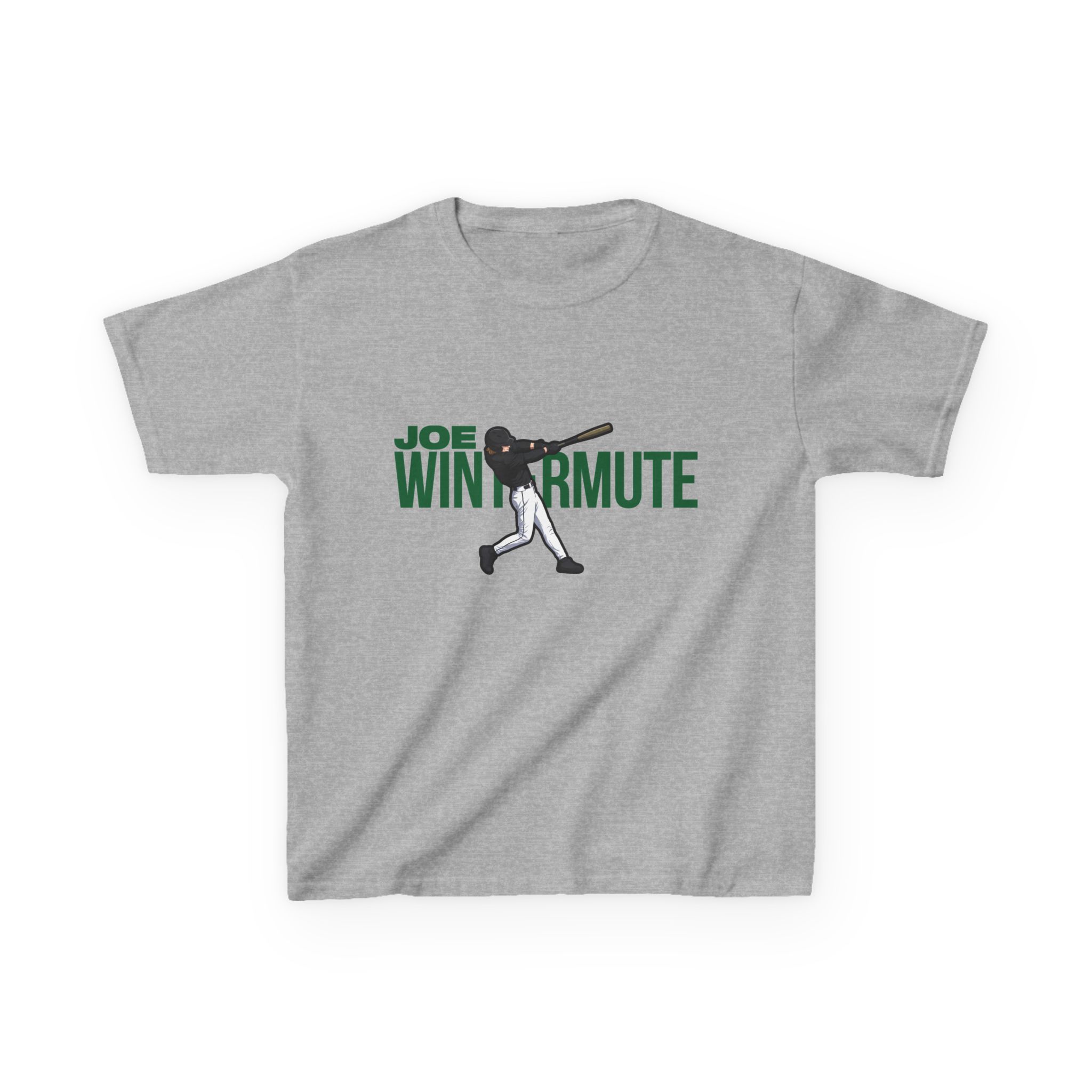 Youth Tee — character_player_name in Grey