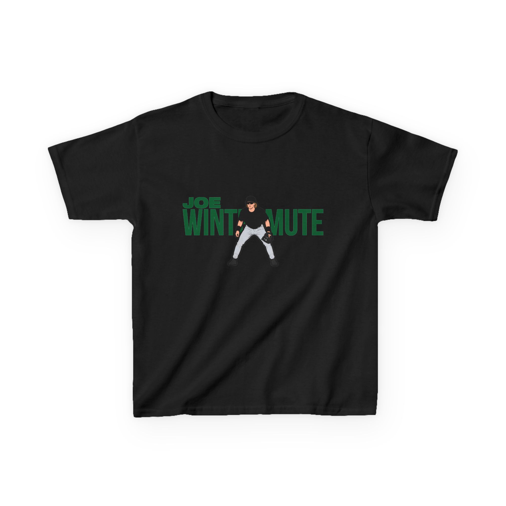 Youth Tee — character_player_name in Black