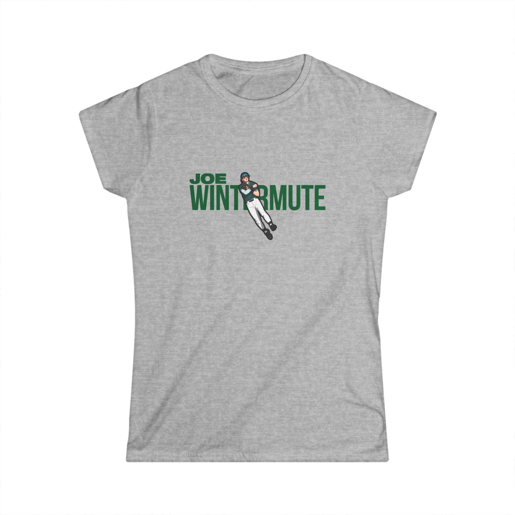 Women's Softstyle Tee — character_player_name in Grey