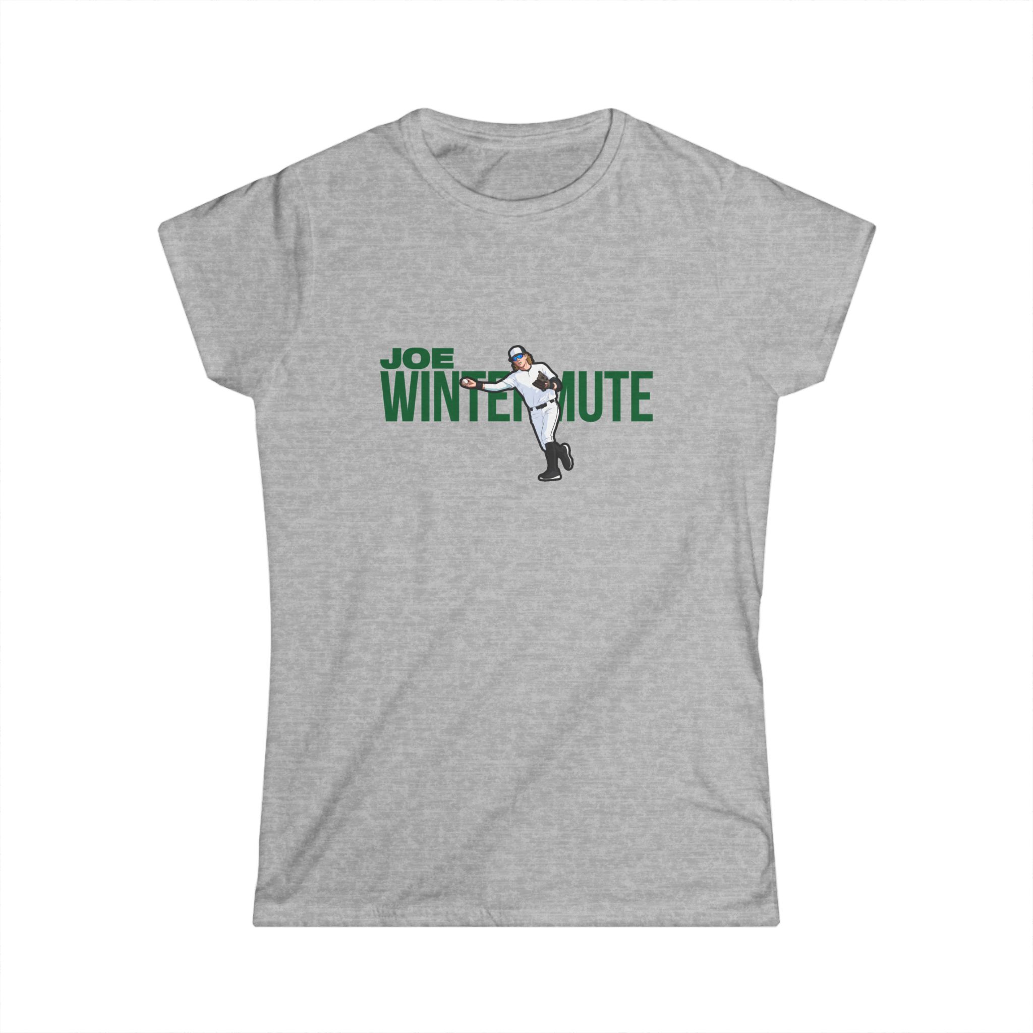 Women's Softstyle Tee — character_player_name in Grey