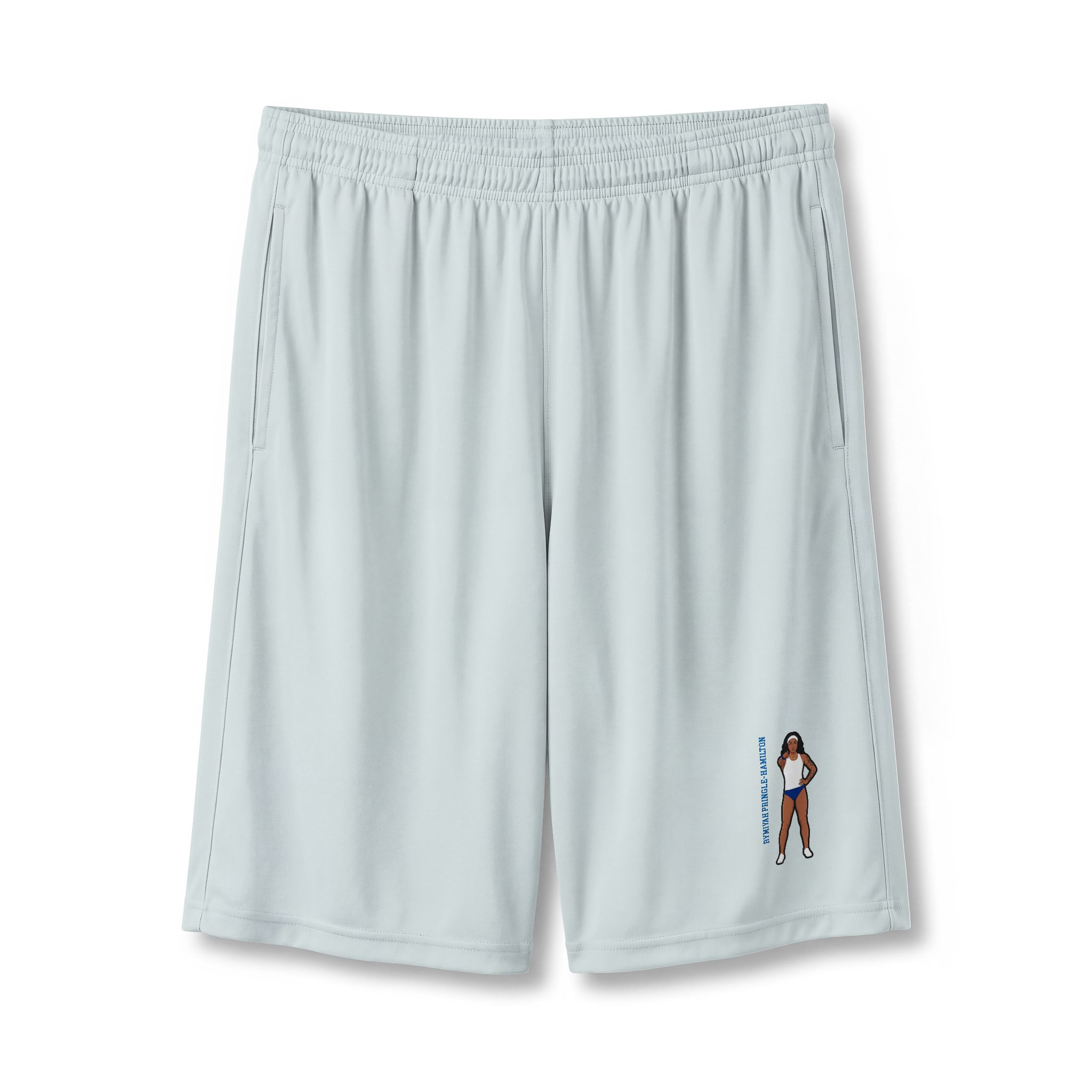 Shorts — character_name_vertical in Silver