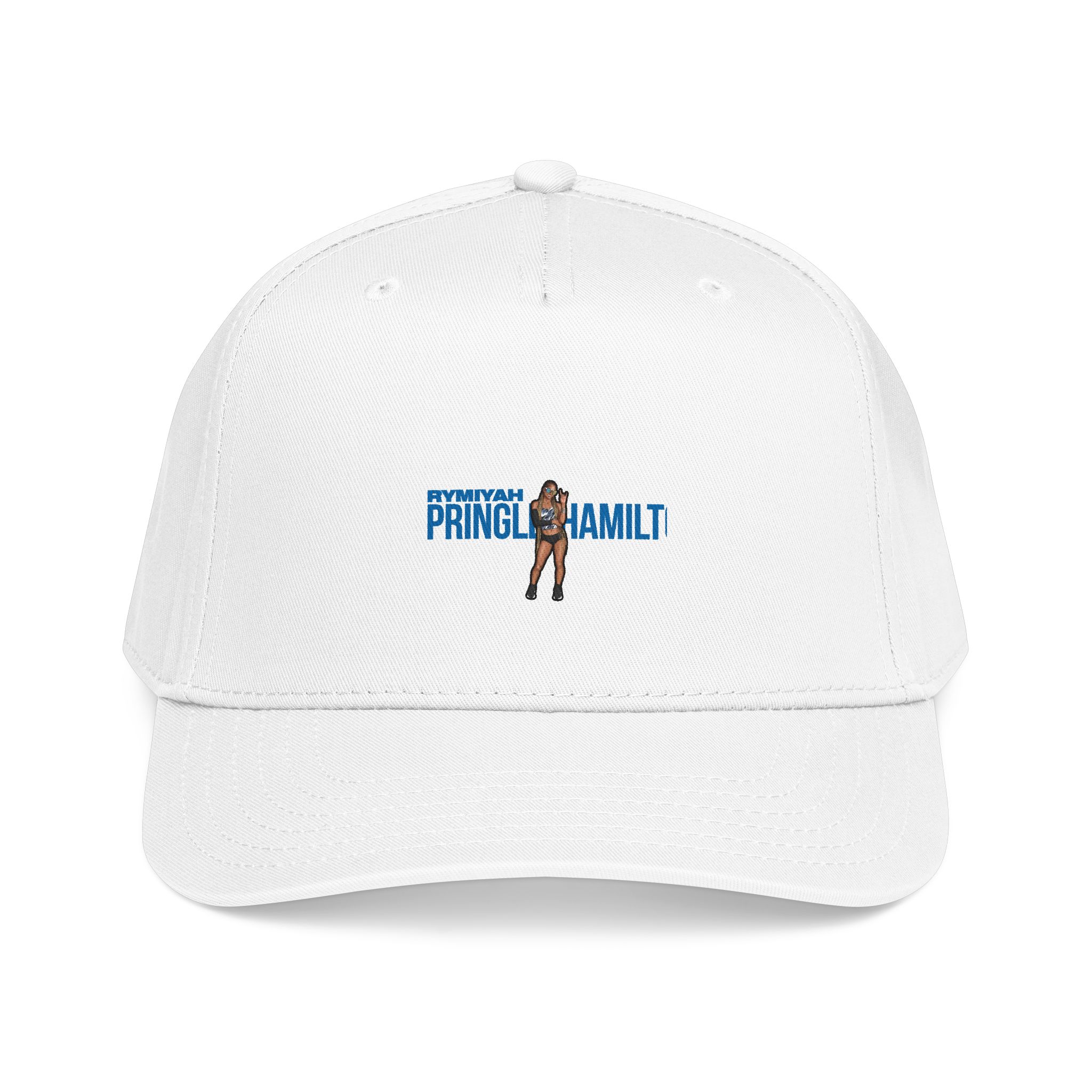 Baseball Cap — character_player_name in White