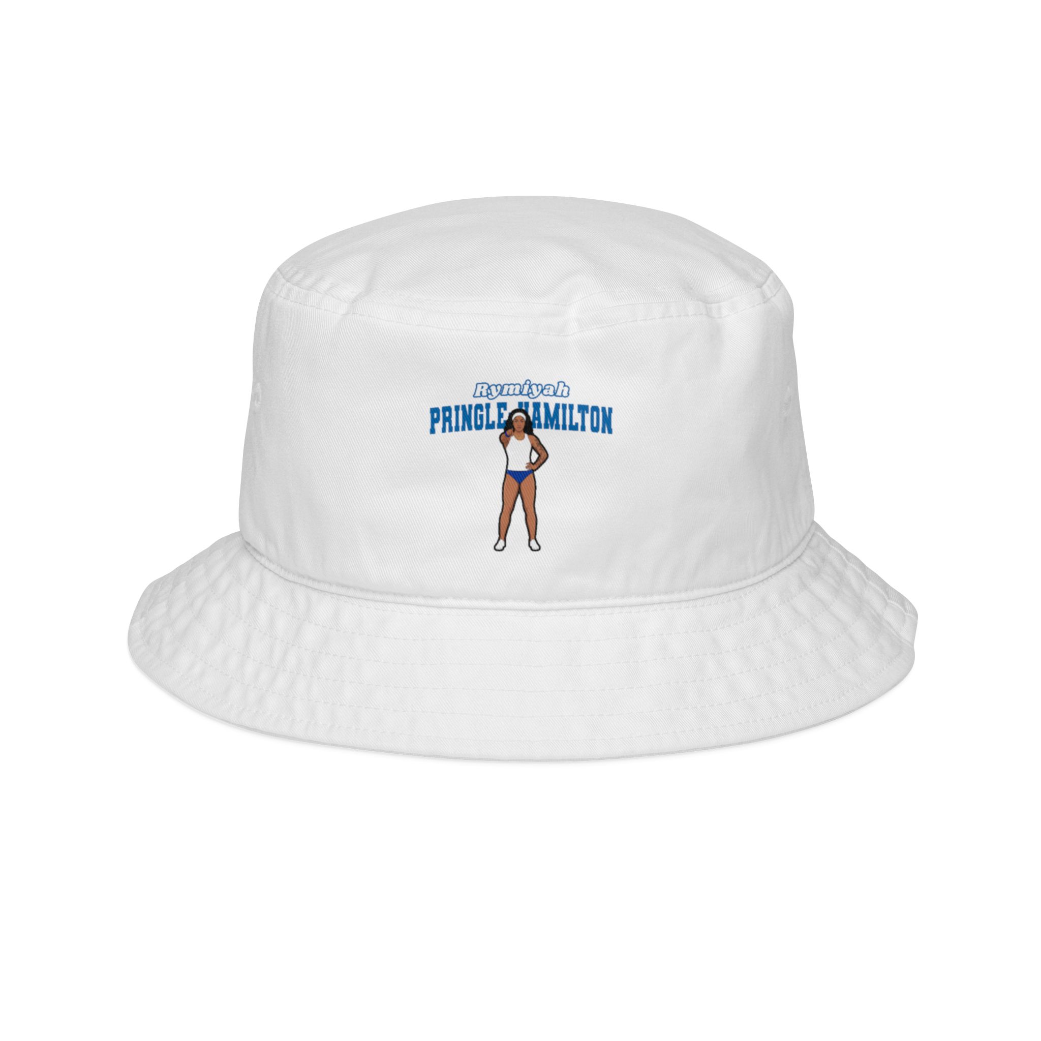 Bucket Hat — character_name_arch in White