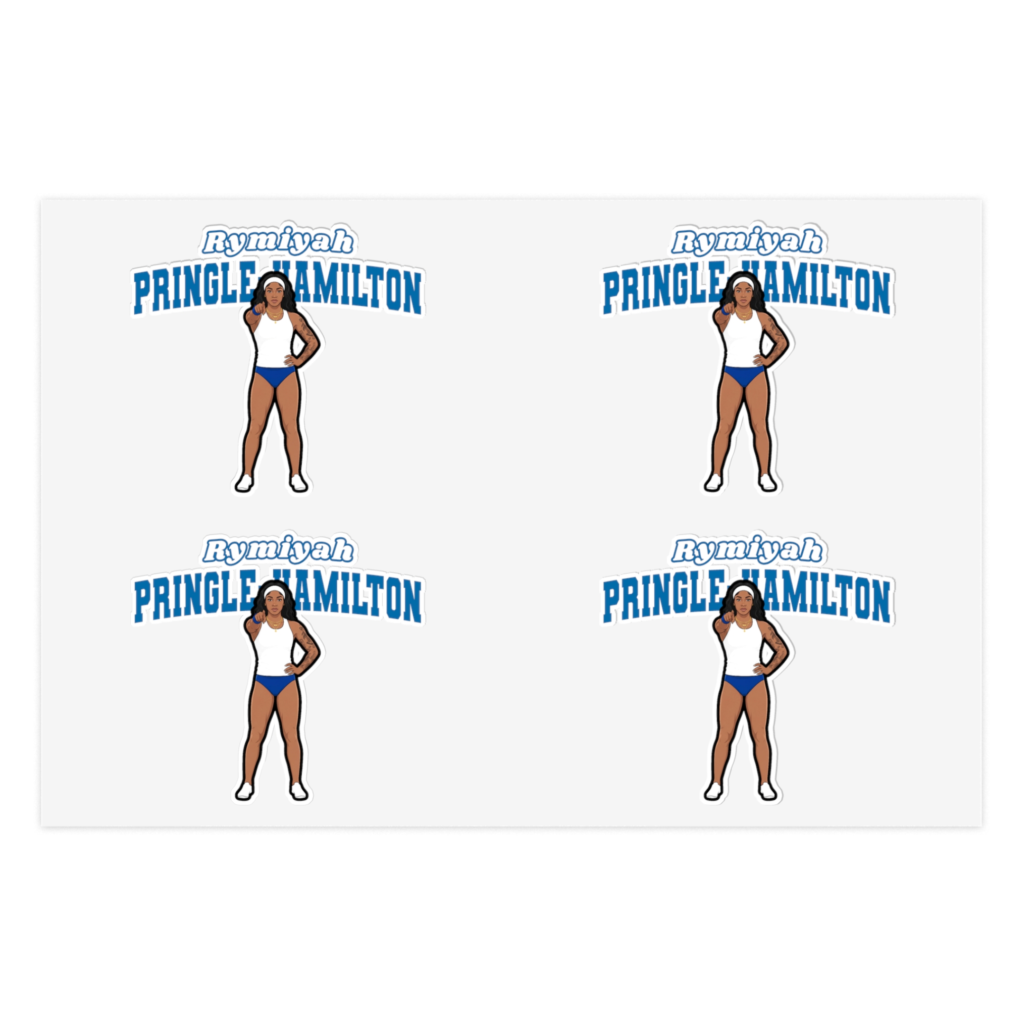 Sticker Sheet — character_name_arch in Classic