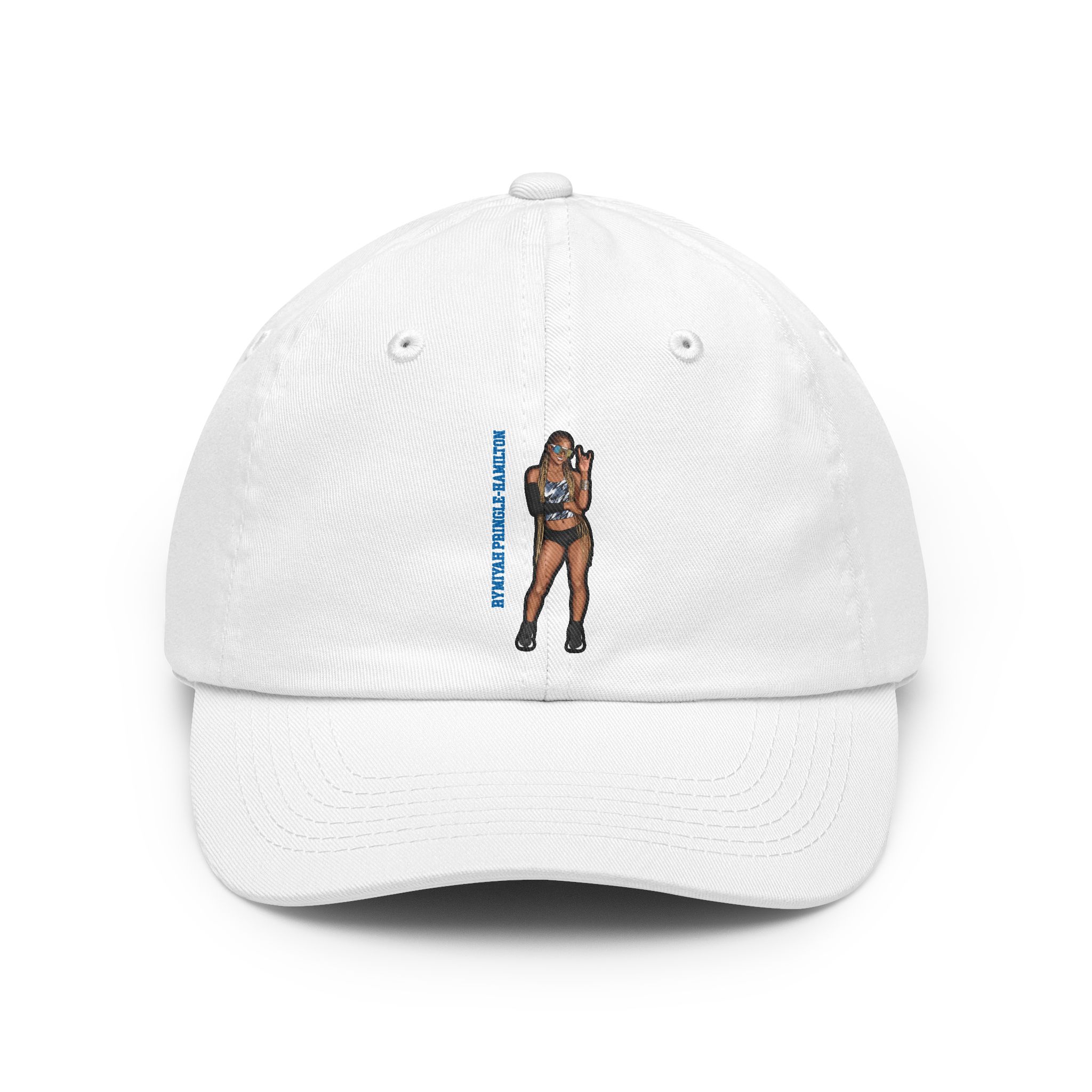 Classic Cap — character_name_vertical in White