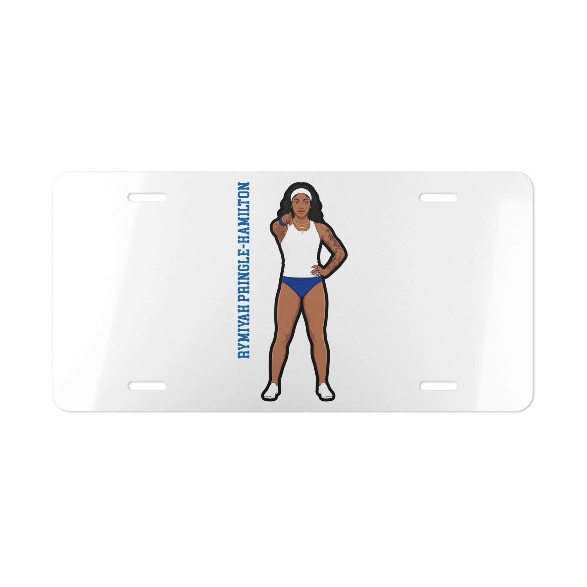 License Plate — character_name_vertical in Classic