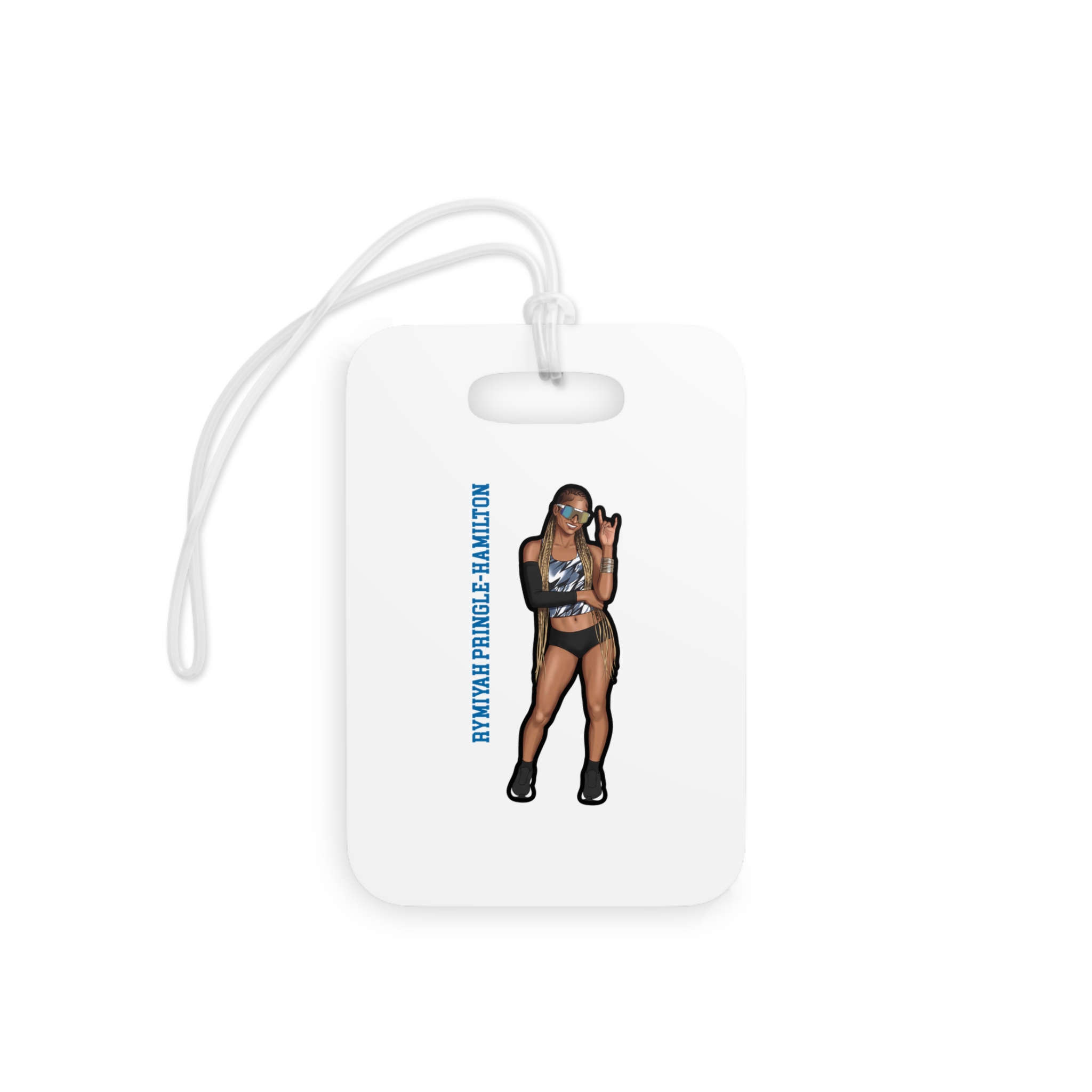 Bag Tag — character_name_vertical in Classic