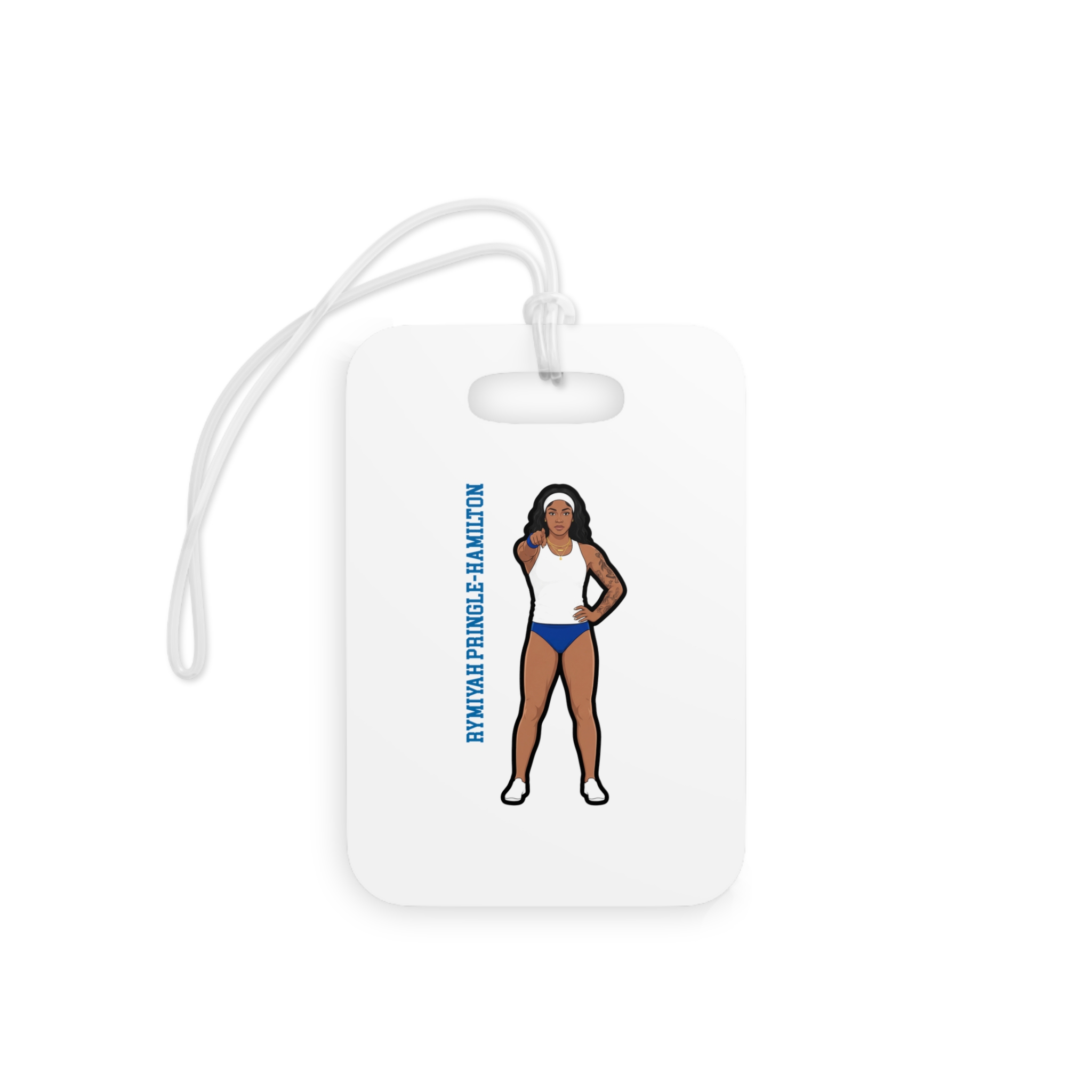 Bag Tag — character_name_vertical in Classic