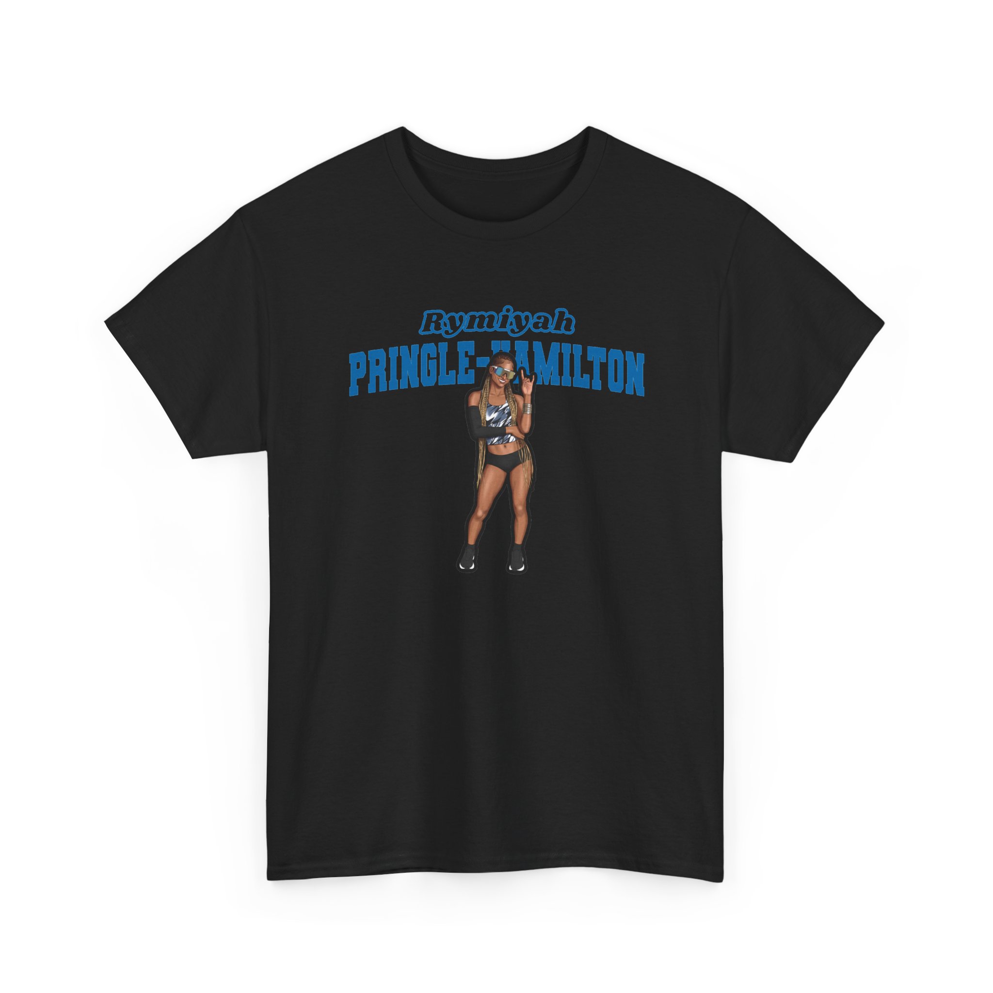 Tee — character_name_arch in Black