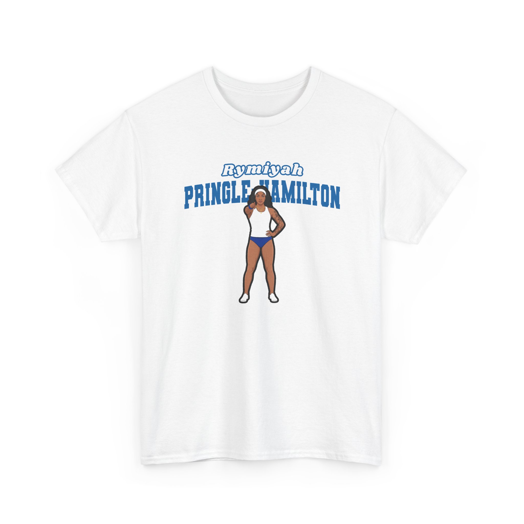 Tee — character_name_arch in White