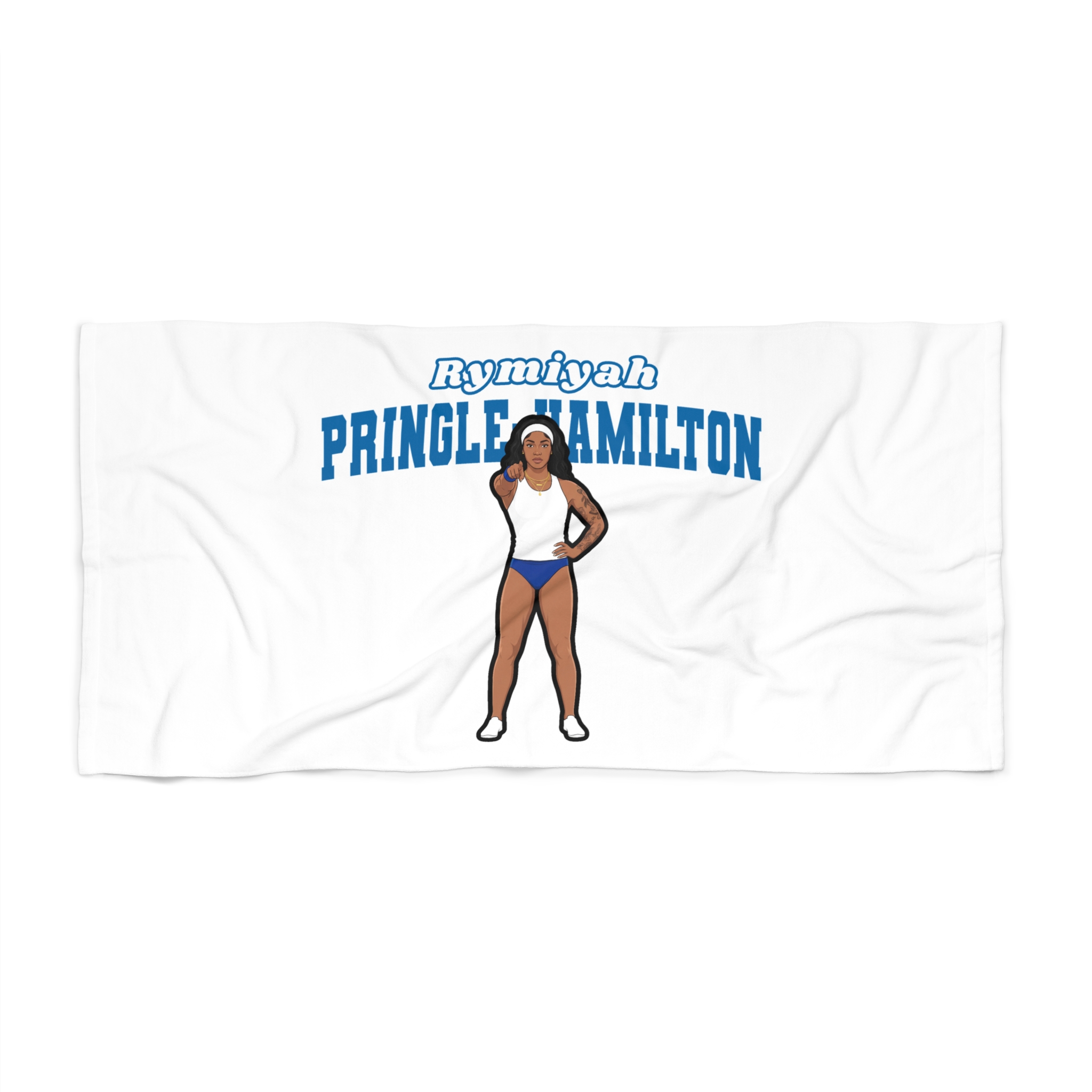 Beach Towel — character_name_arch in Classic