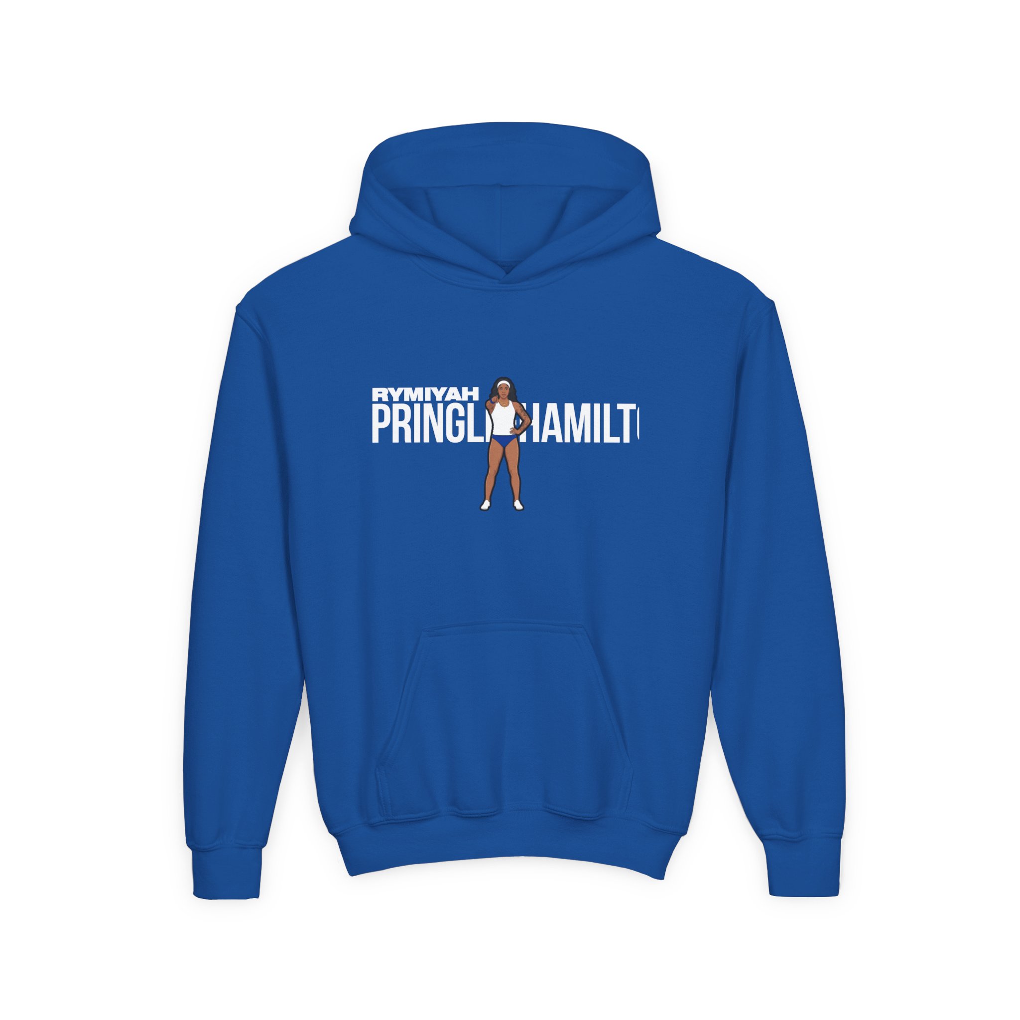 Youth Hoodie — character_player_name in Royal