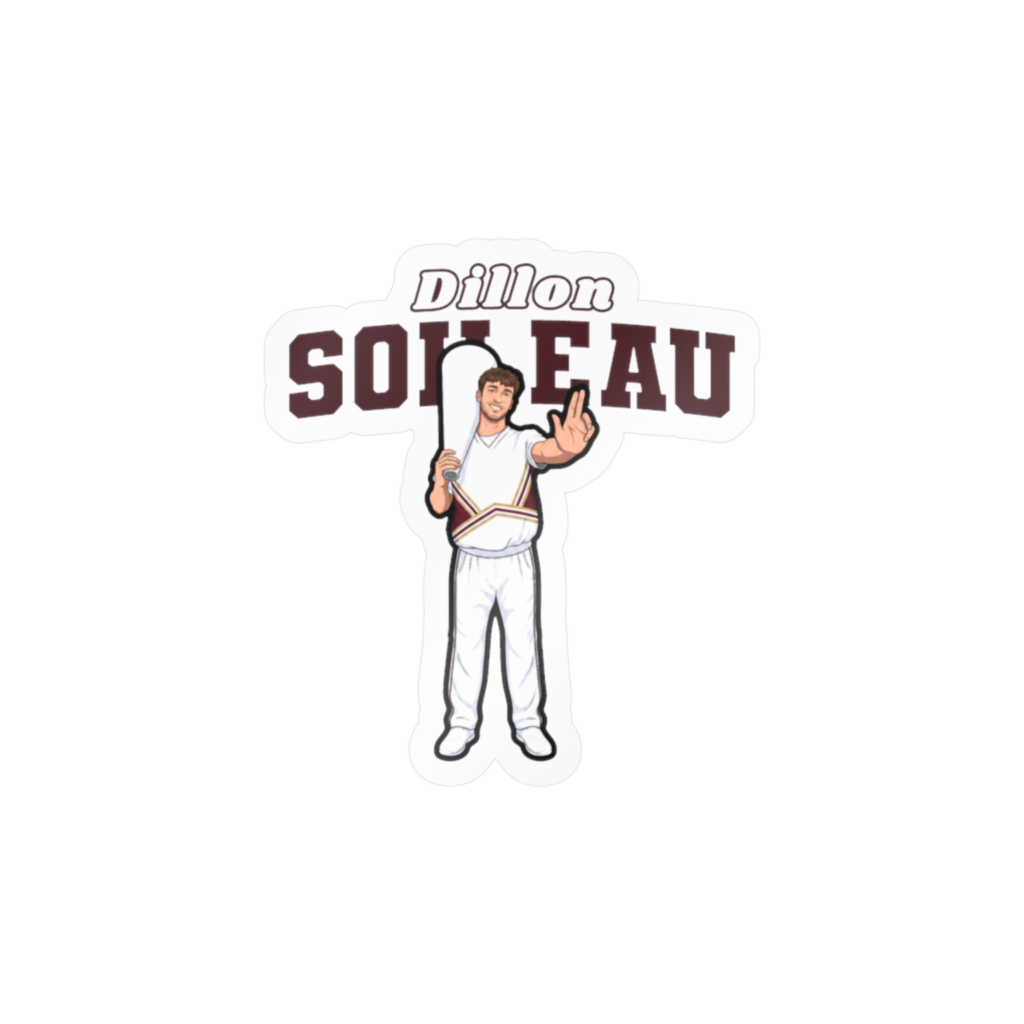 Vinyl Sticker — character_name_arch in Classic