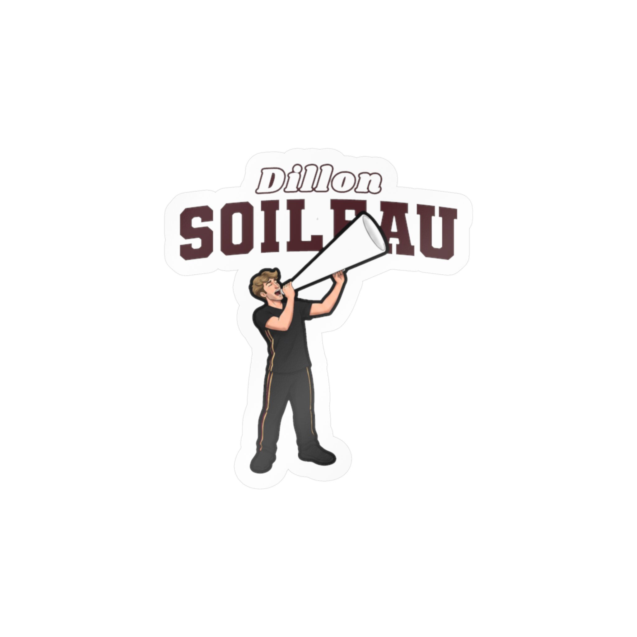 Vinyl Sticker — character_name_arch in Classic