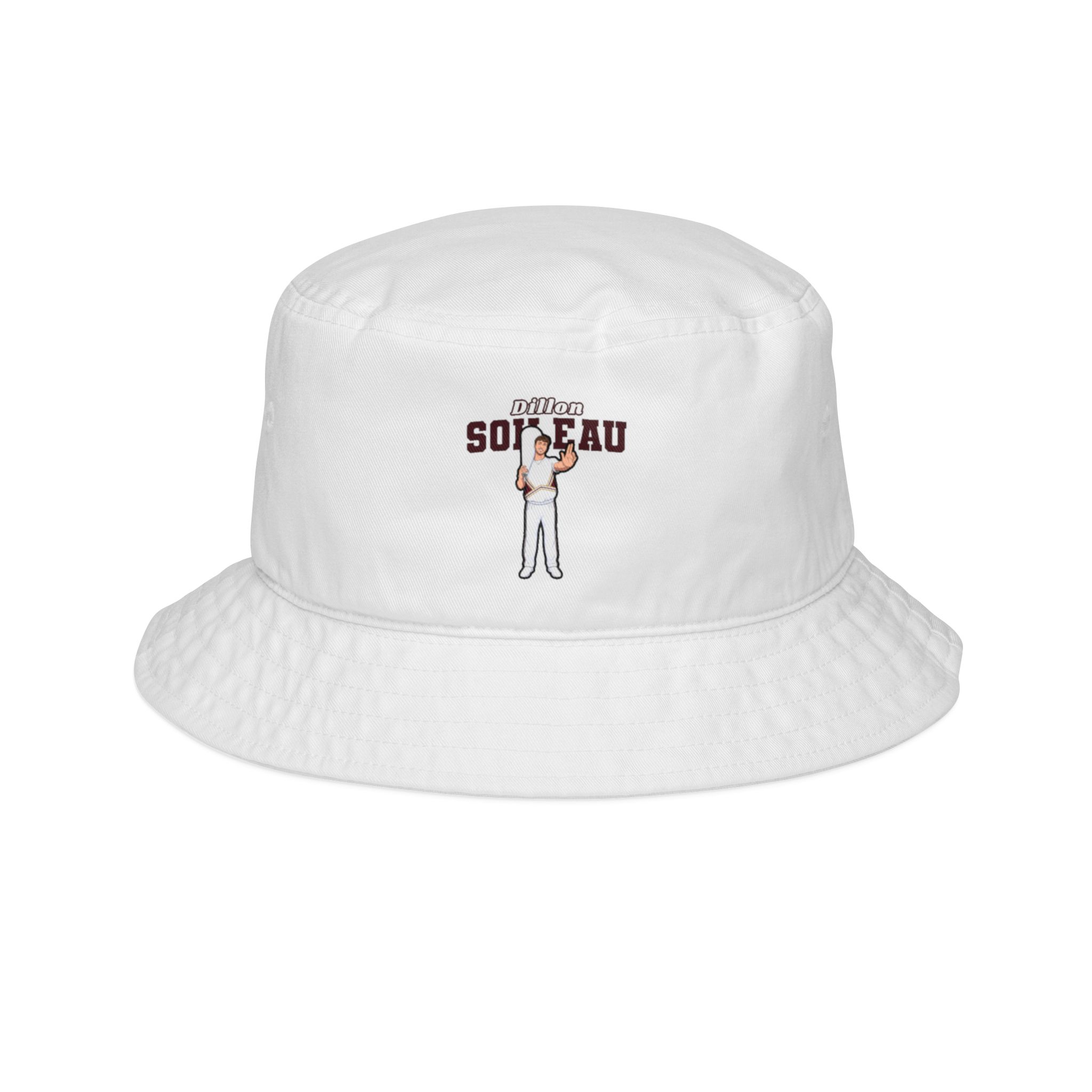 Bucket Hat — character_name_arch in White