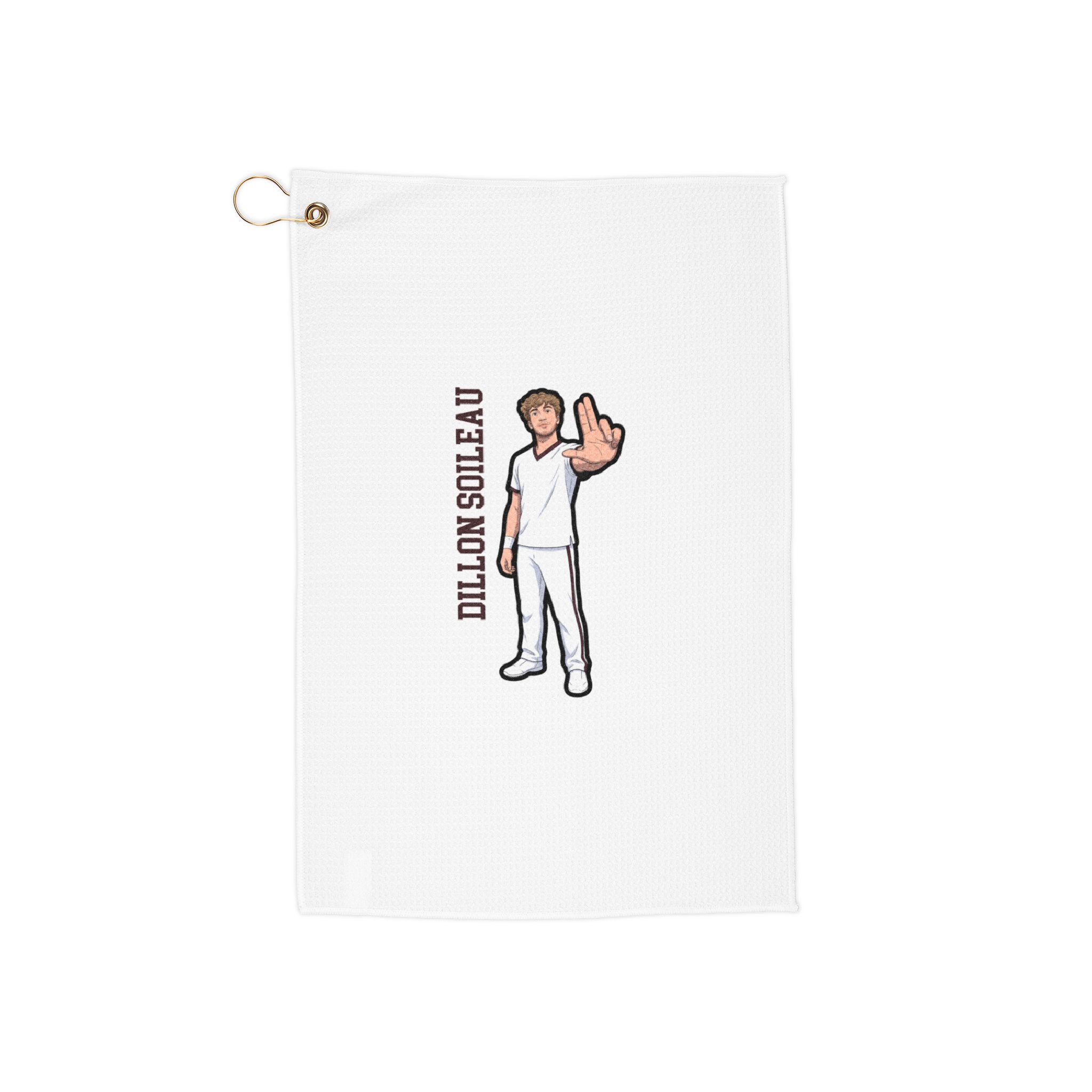 Golf Towel — character_name_vertical in Classic