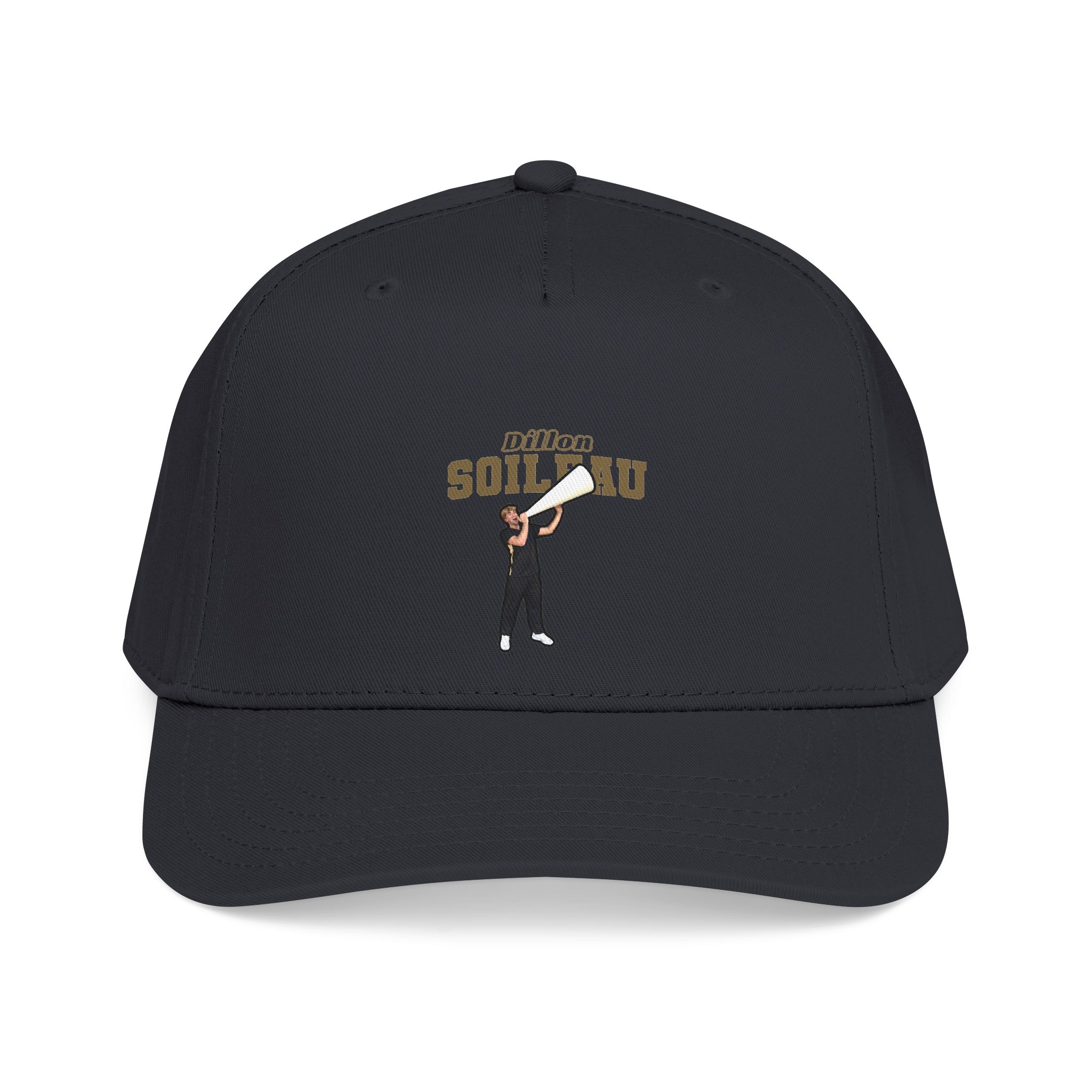 Baseball Cap — character_name_arch in Black