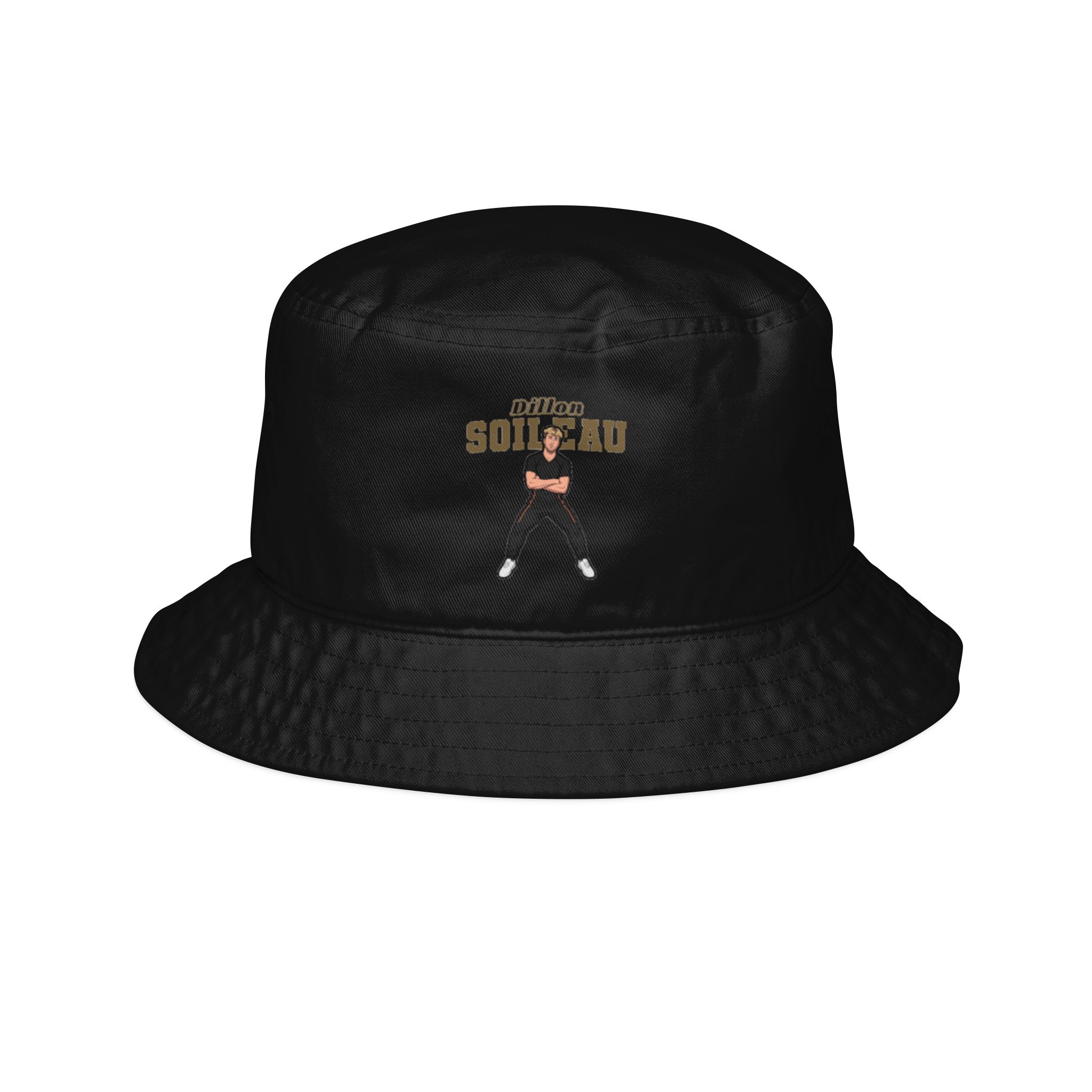 Bucket Hat — character_name_arch in Black