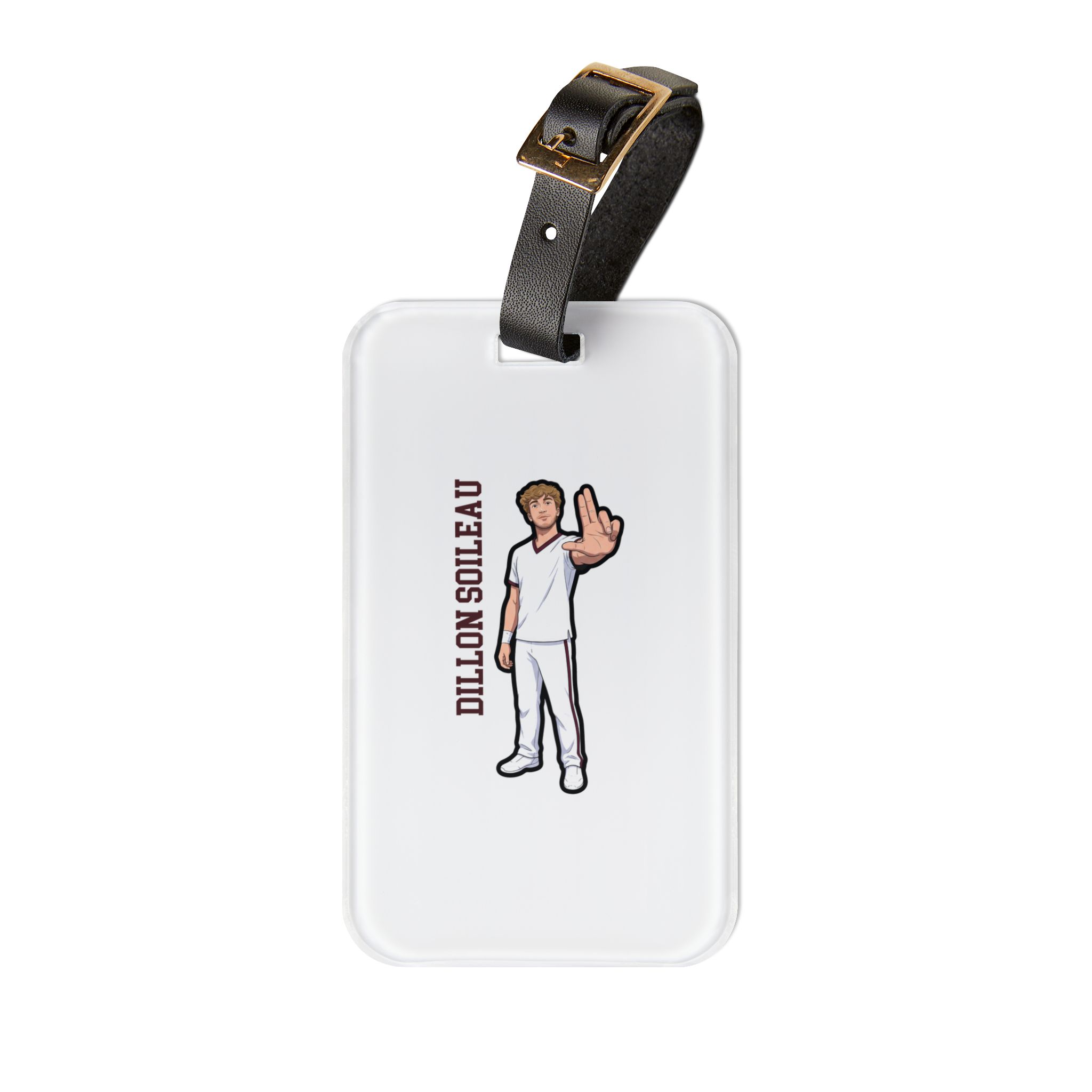 Luggage Tag — character_name_vertical in Classic