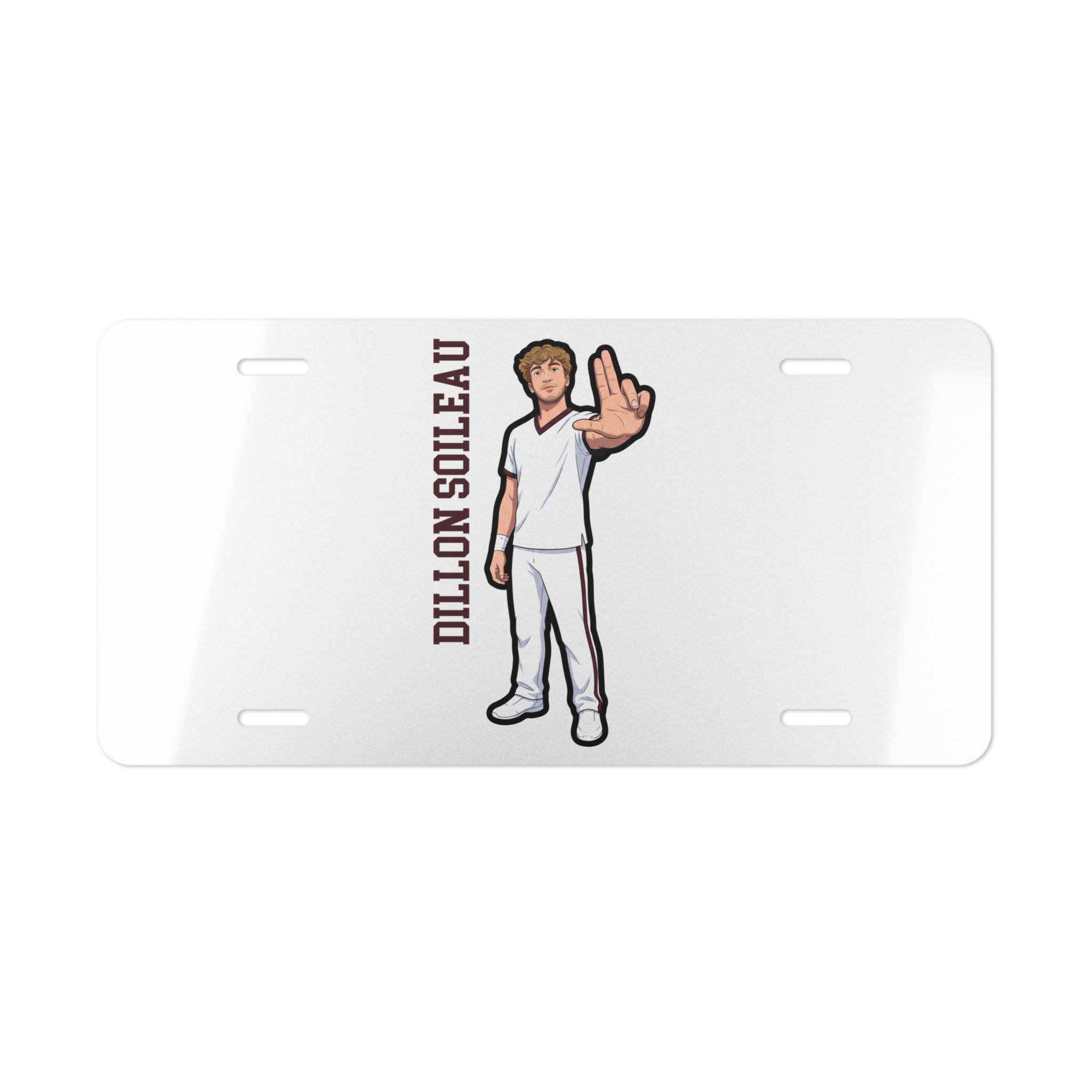 License Plate — character_name_vertical in Classic