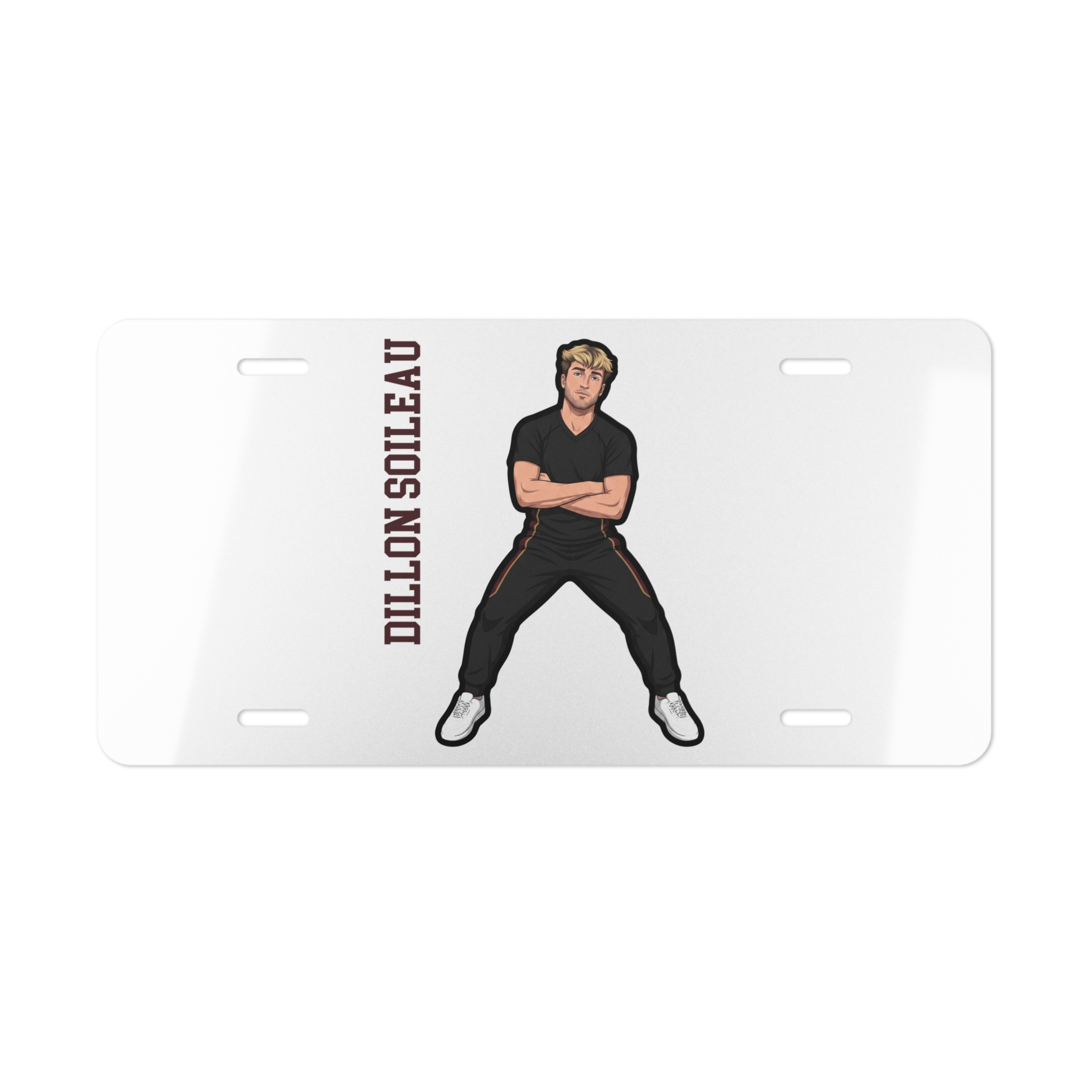 License Plate — character_name_vertical in Classic