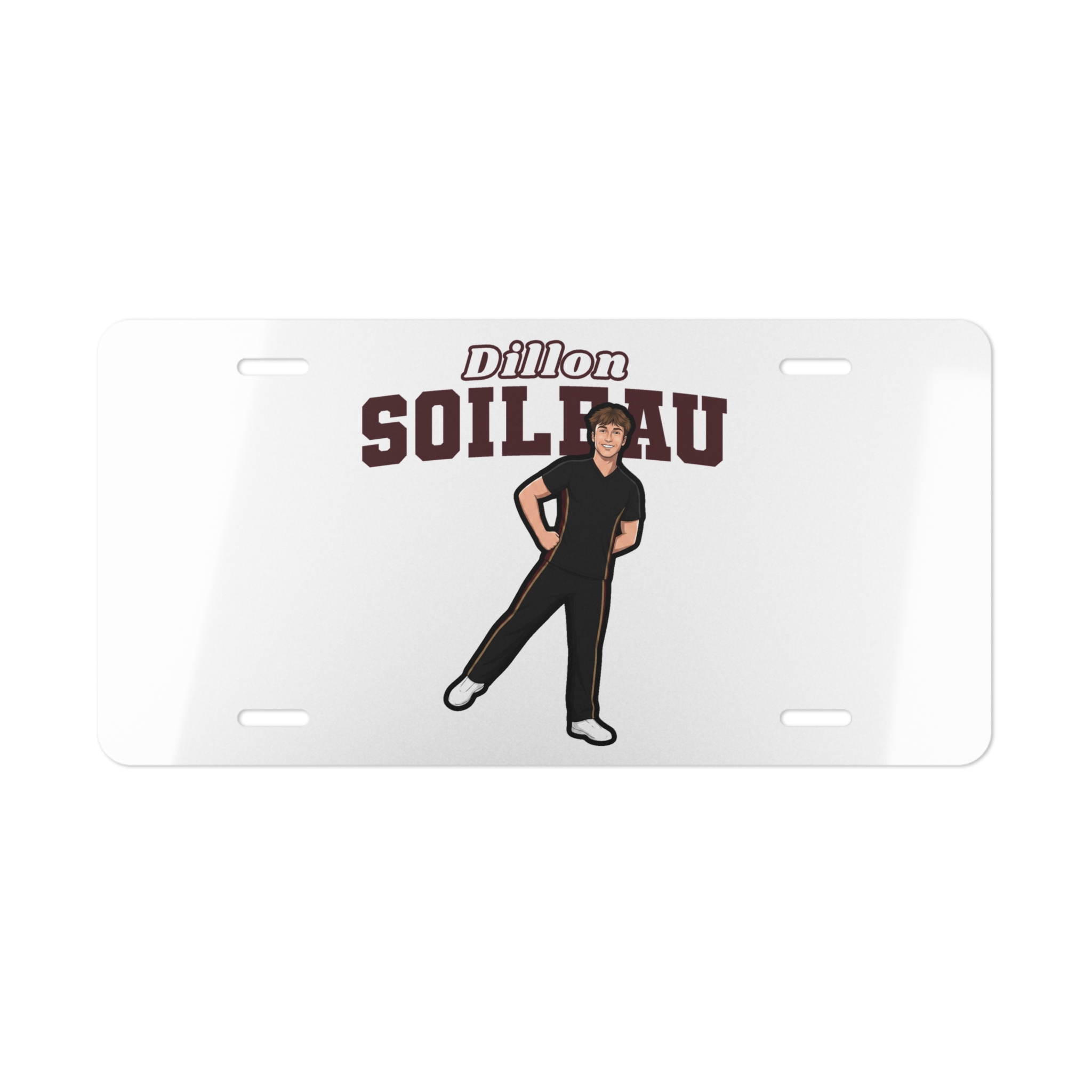 License Plate — character_name_arch in Classic