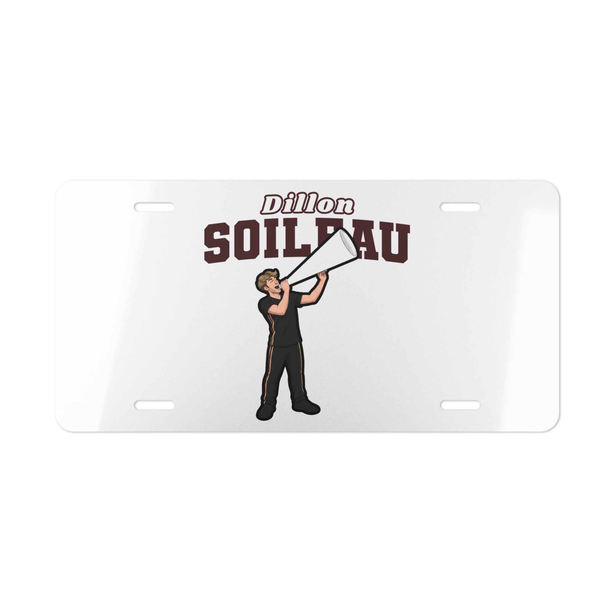 License Plate — character_name_arch in Classic