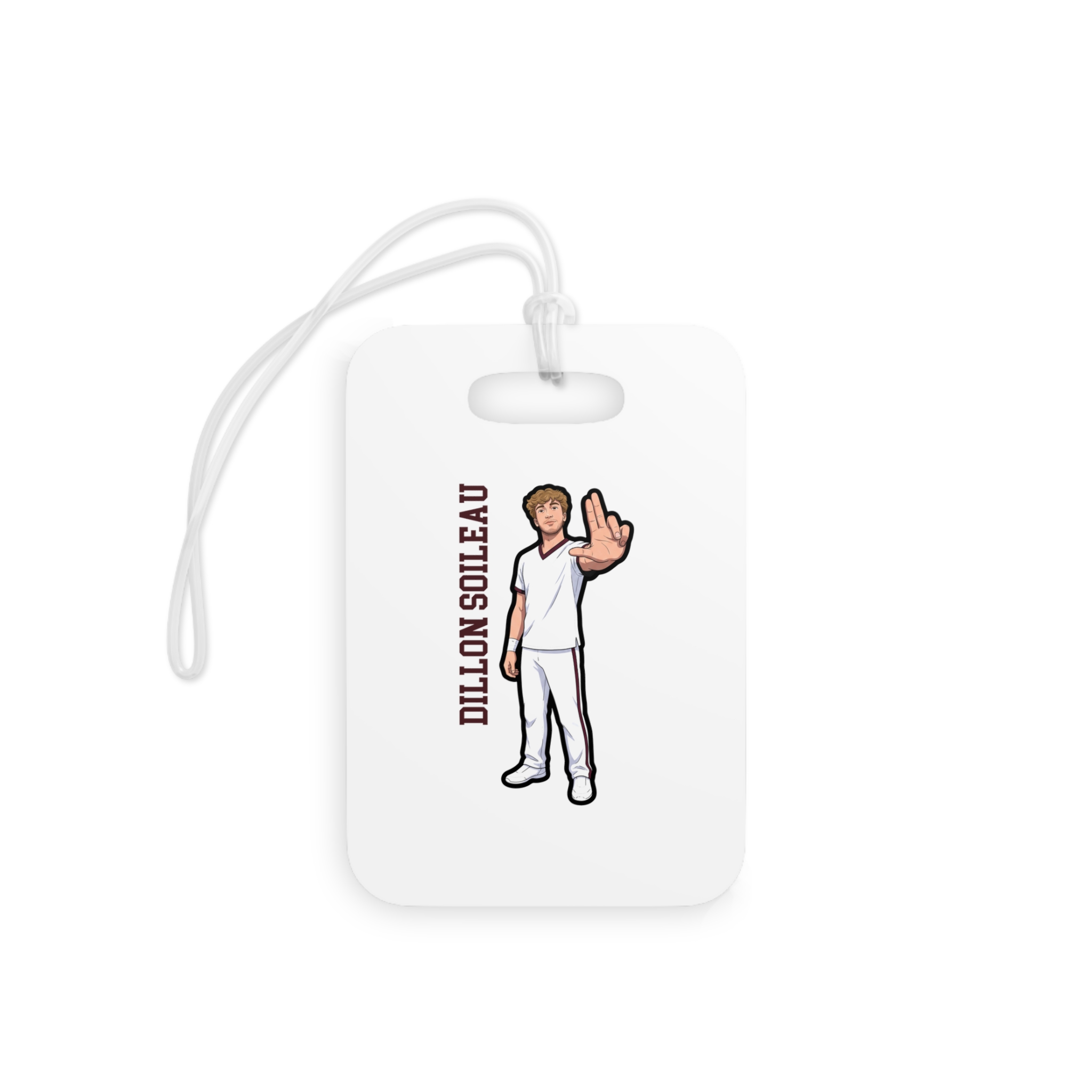 Bag Tag — character_name_vertical in Classic