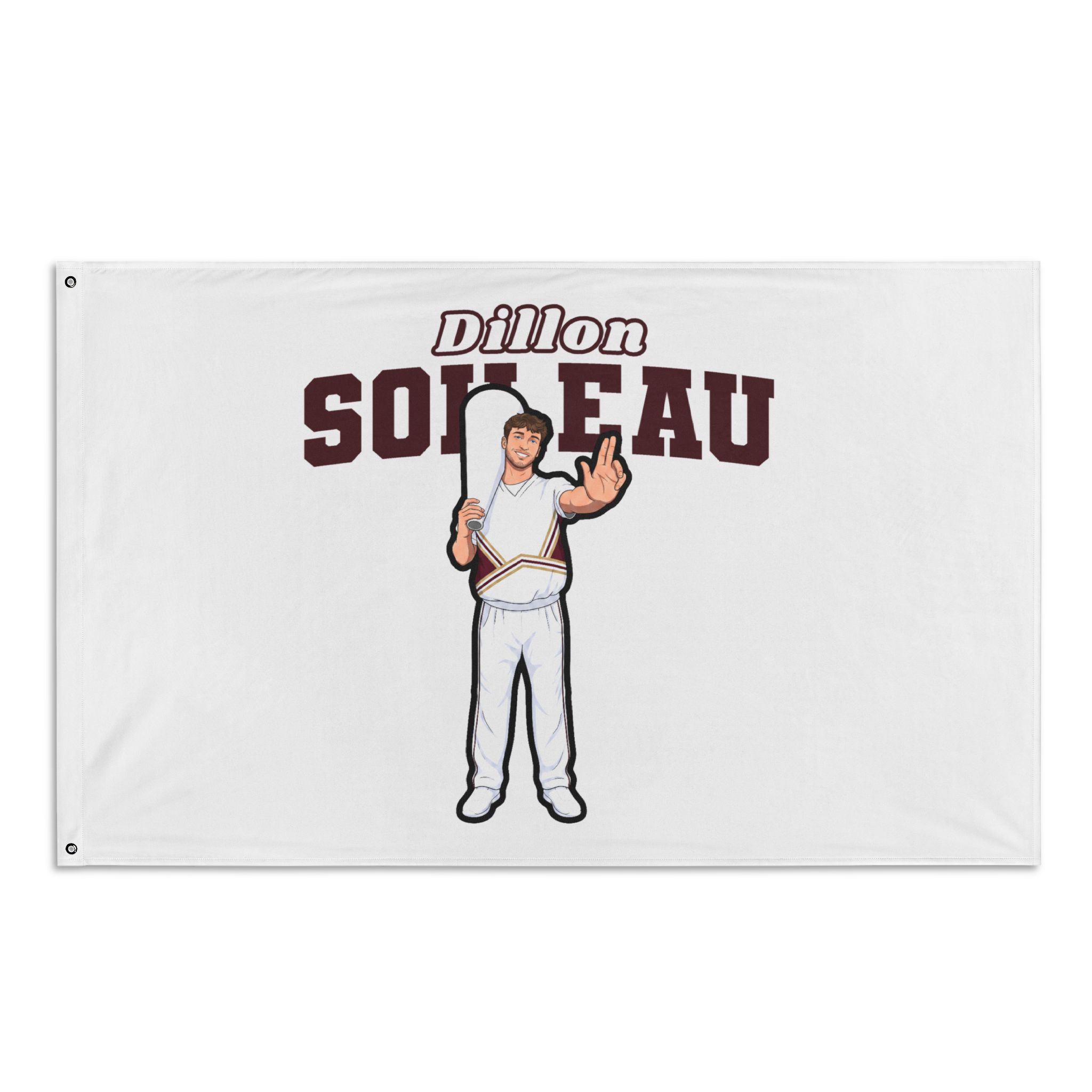 Flag (35 × 56 in) — character_name_arch in Classic