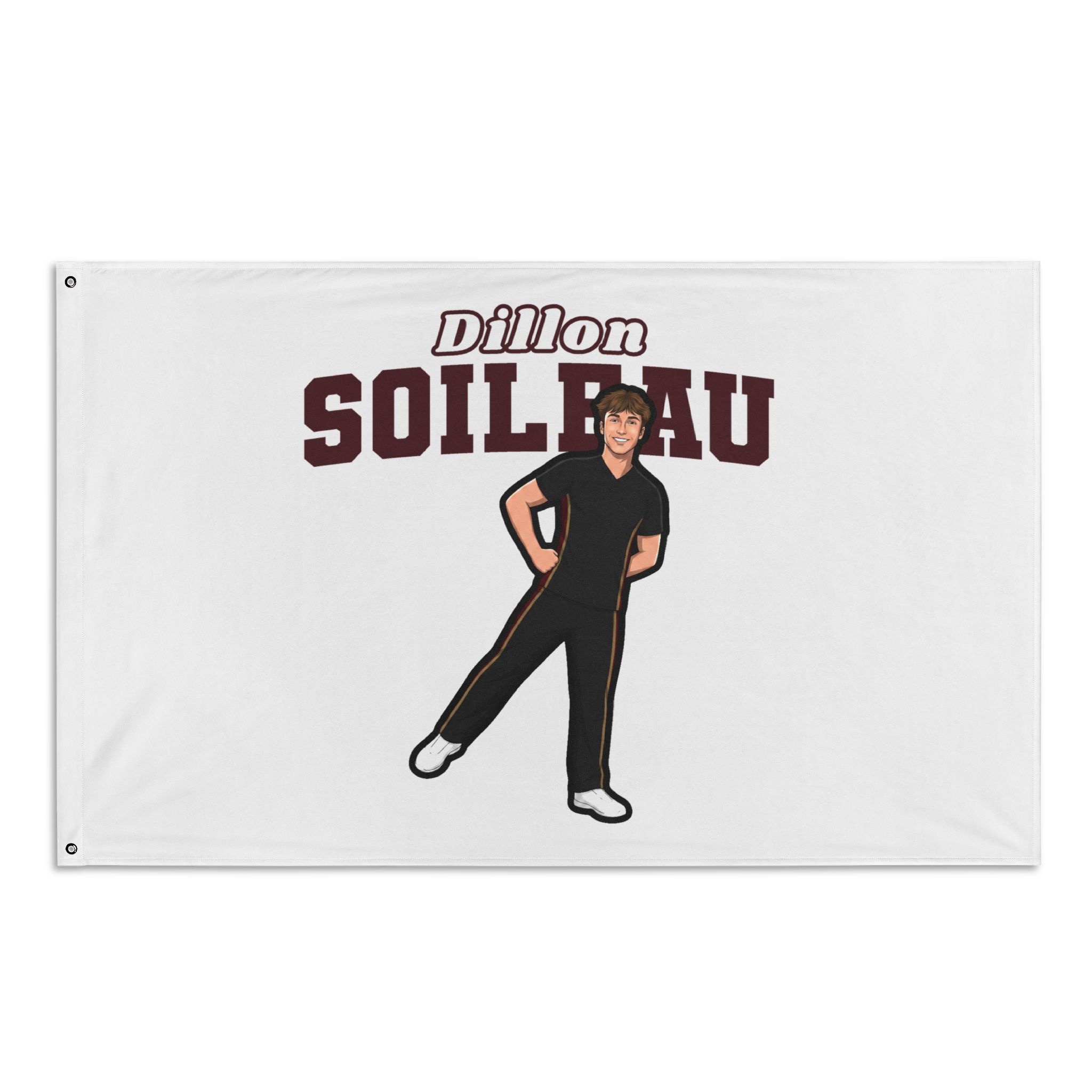 Flag (35 × 56 in) — character_name_arch in Classic