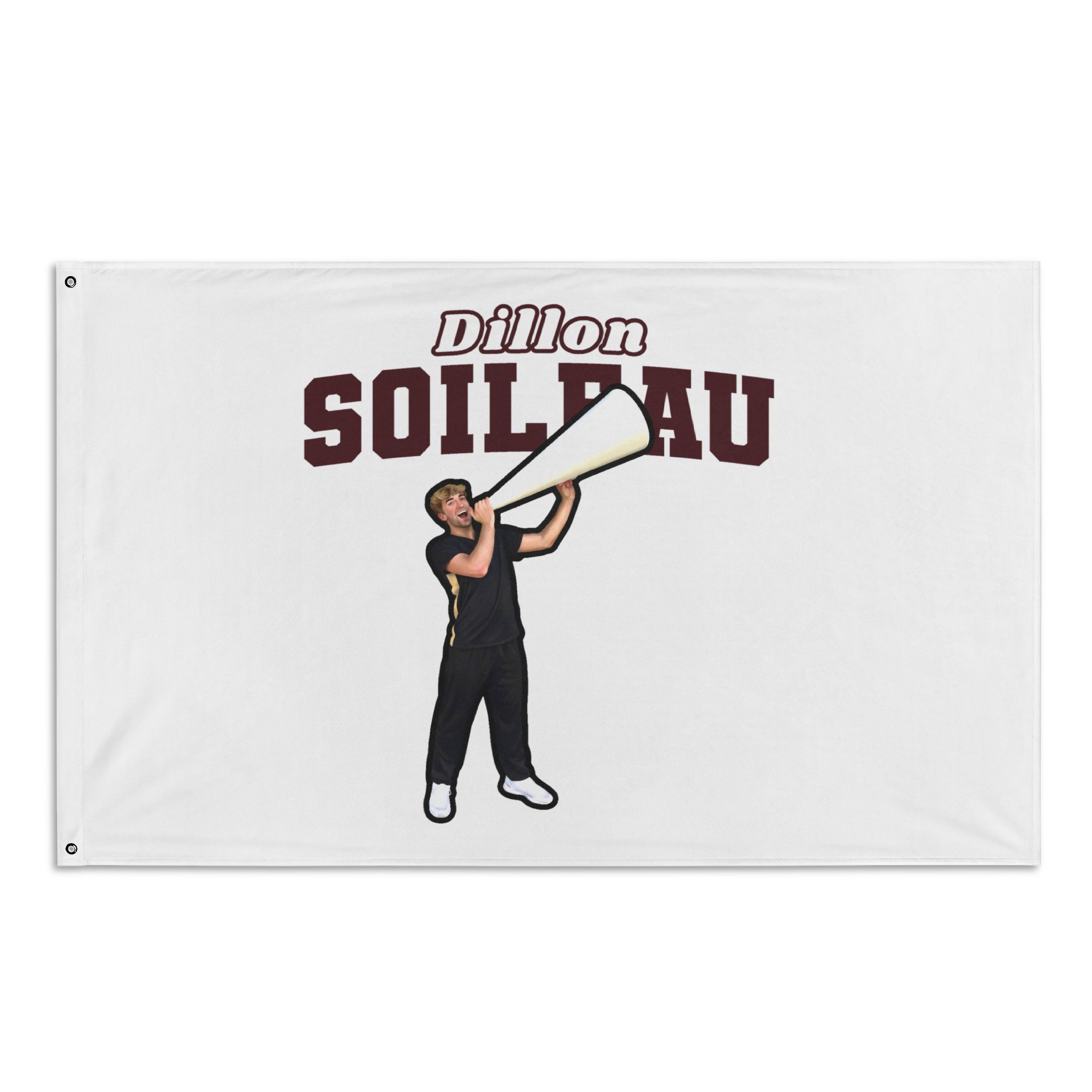 Flag (35 × 56 in) — character_name_arch in Classic