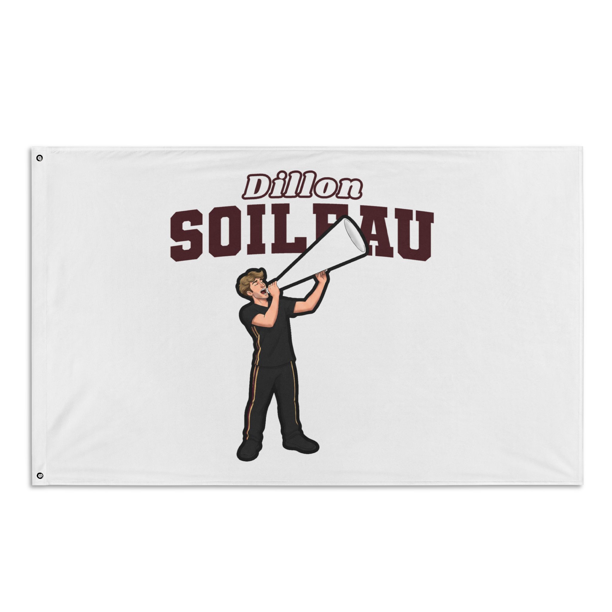Flag (35 × 56 in) — character_name_arch in Classic
