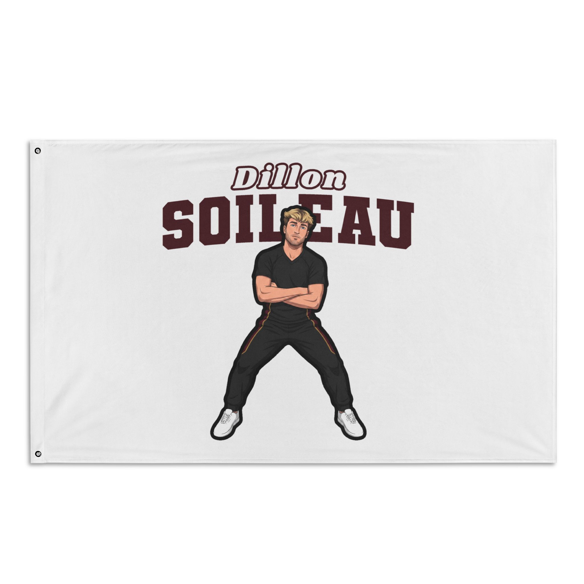 Flag (35 × 56 in) — character_name_arch in Classic