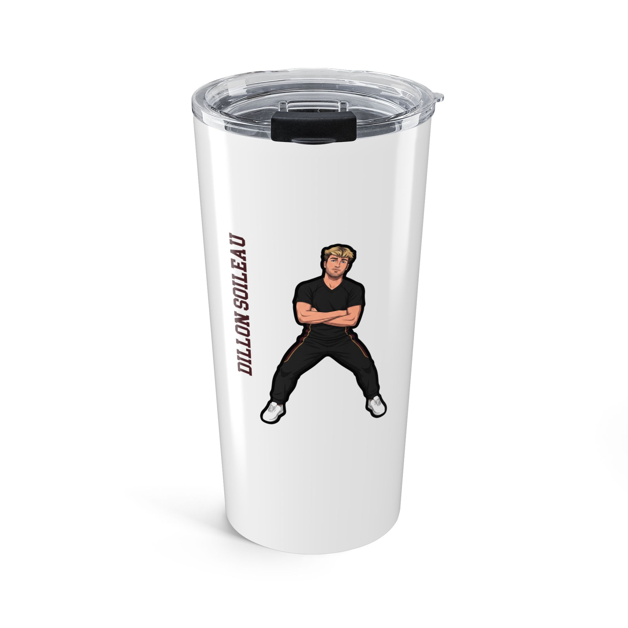 20oz Tumbler — character_name_vertical in Classic