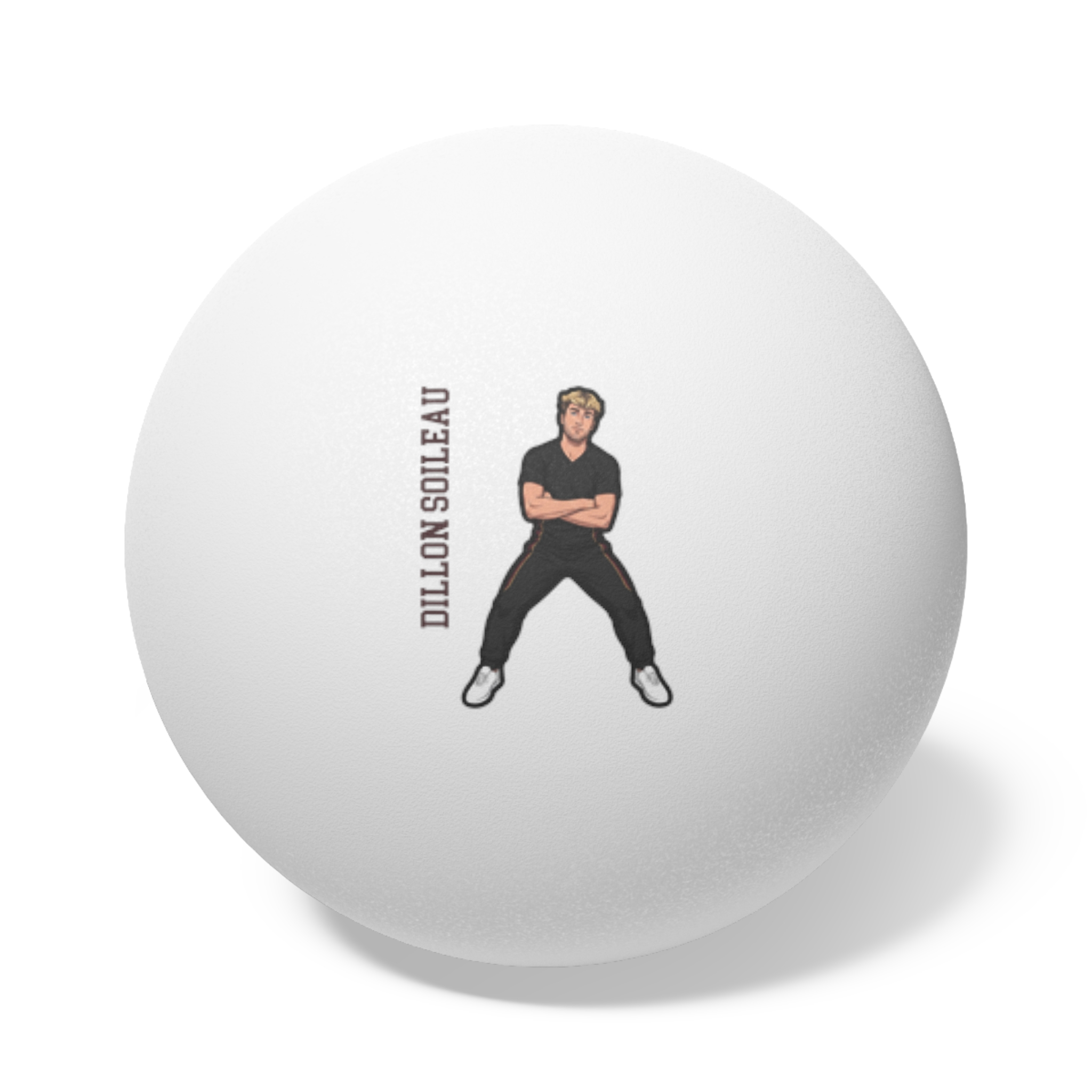 Ping Pong Balls, 6 pcs — character_name_vertical in White