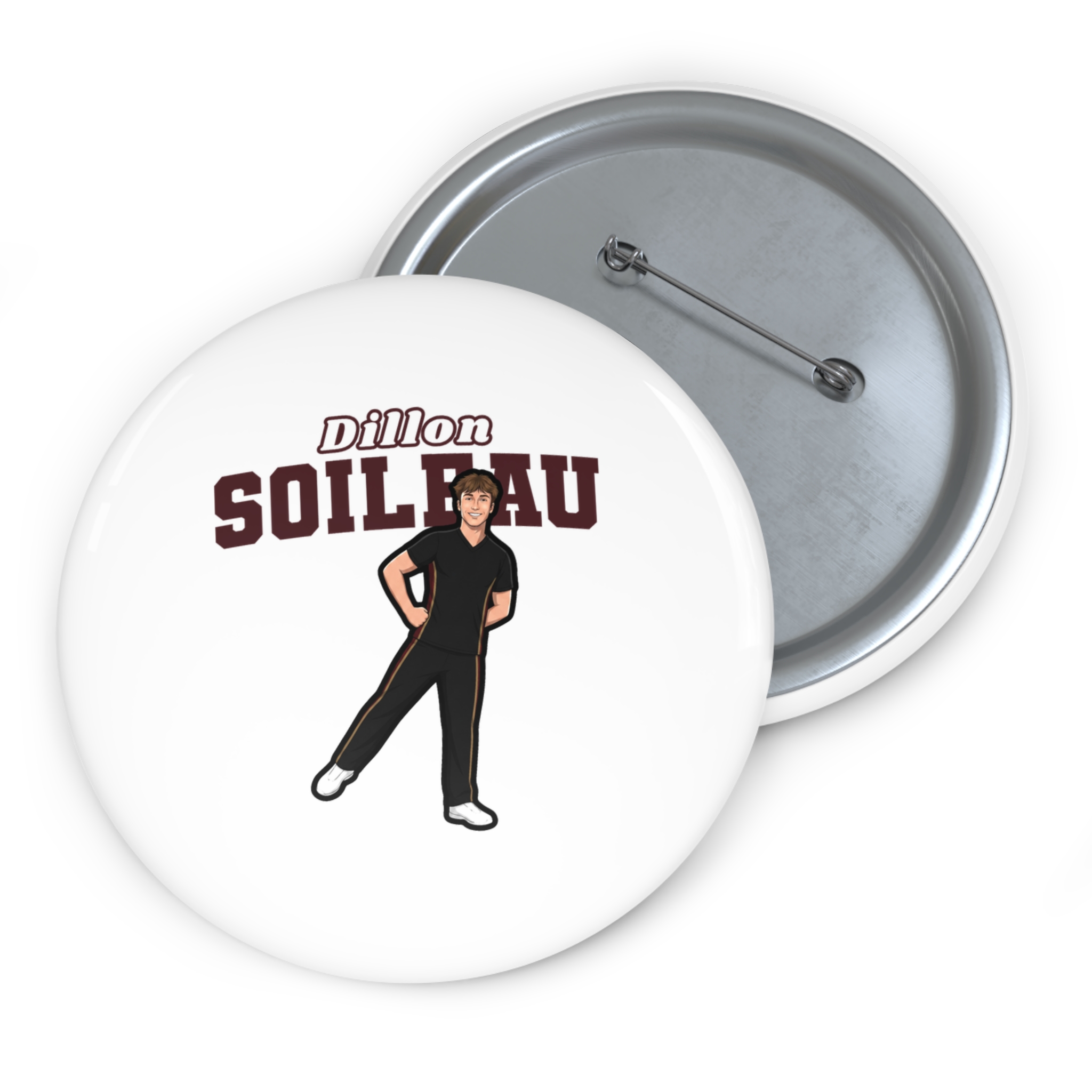 Game Day Pin — character_name_arch in Classic