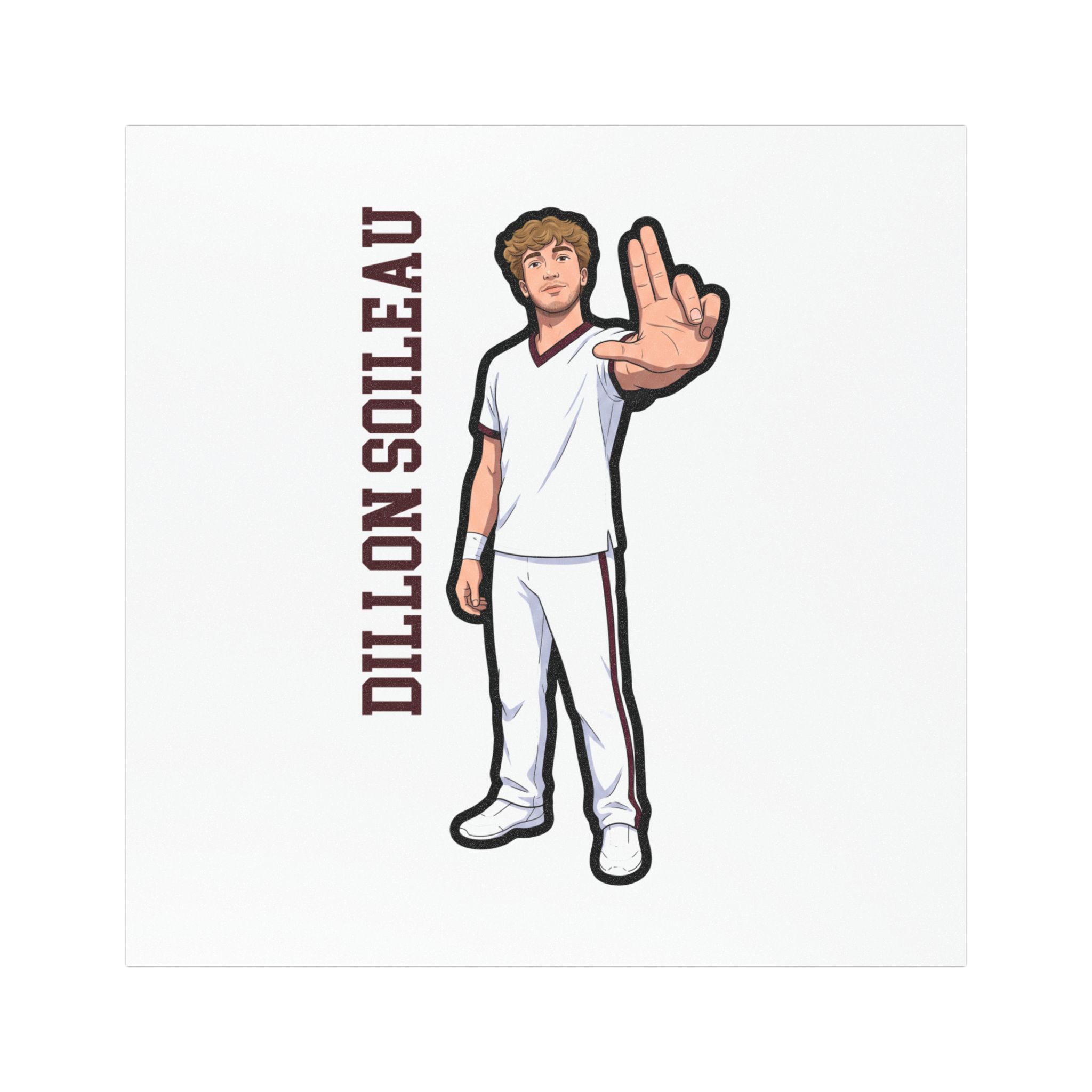 Car Magnets — character_name_vertical in Classic