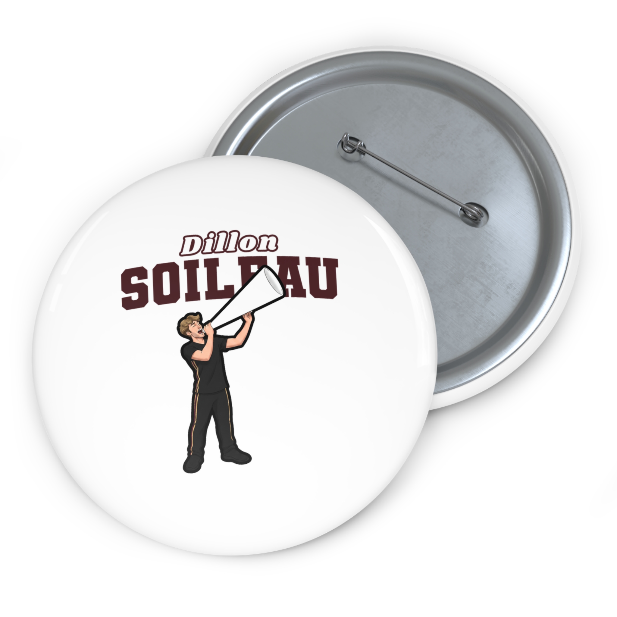 Game Day Pin — character_name_arch in Classic
