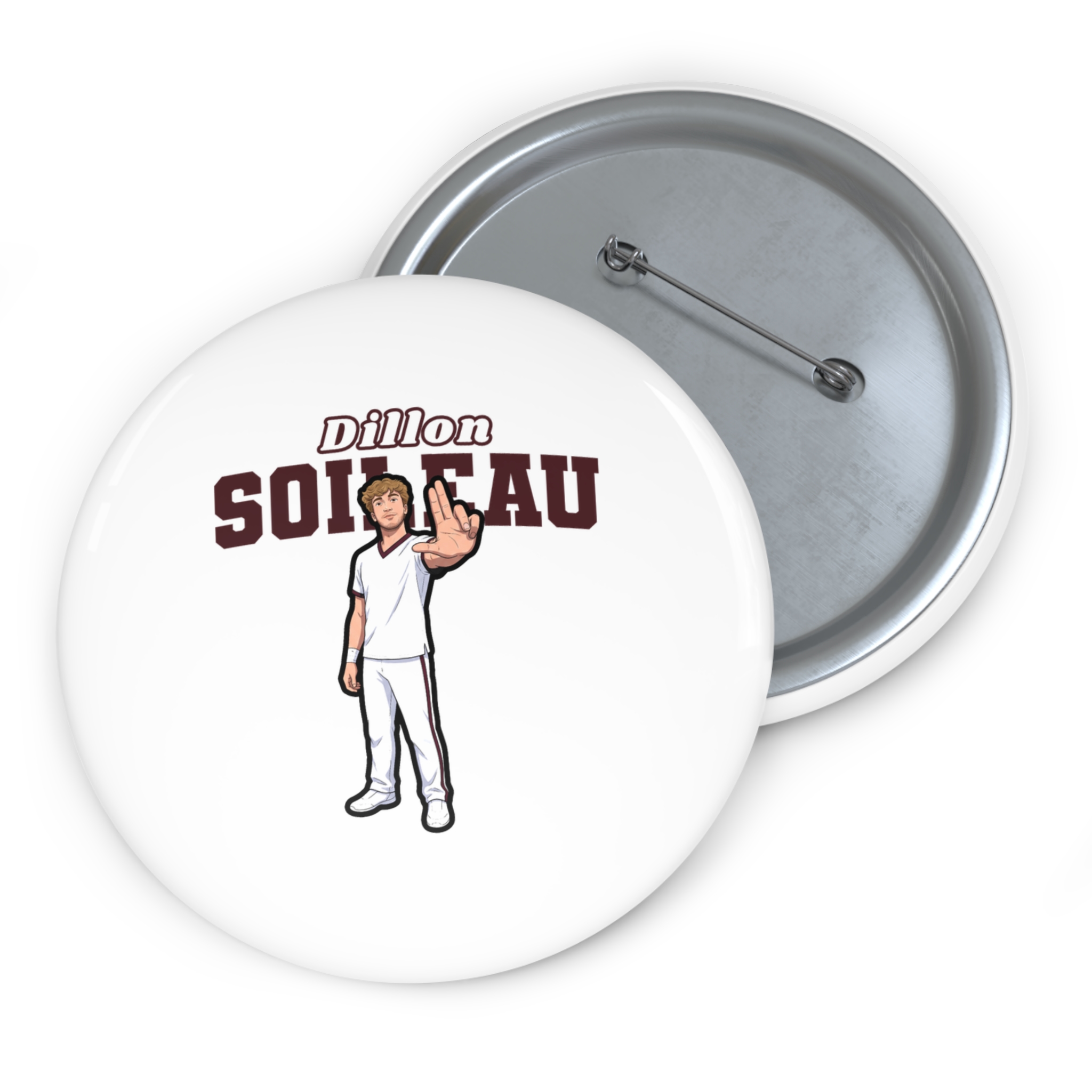 Game Day Pin — character_name_arch in Classic