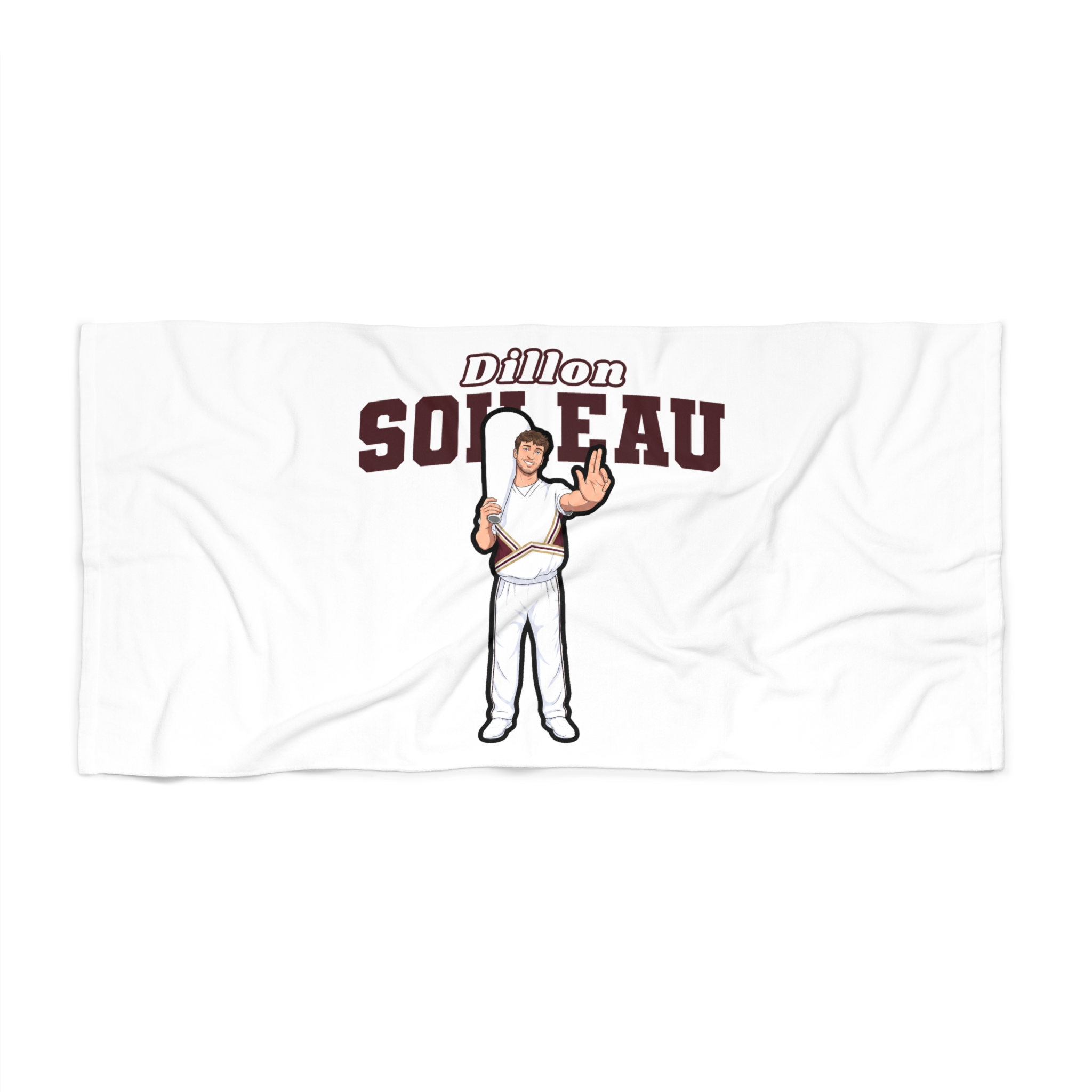 Beach Towel — character_name_arch in Classic
