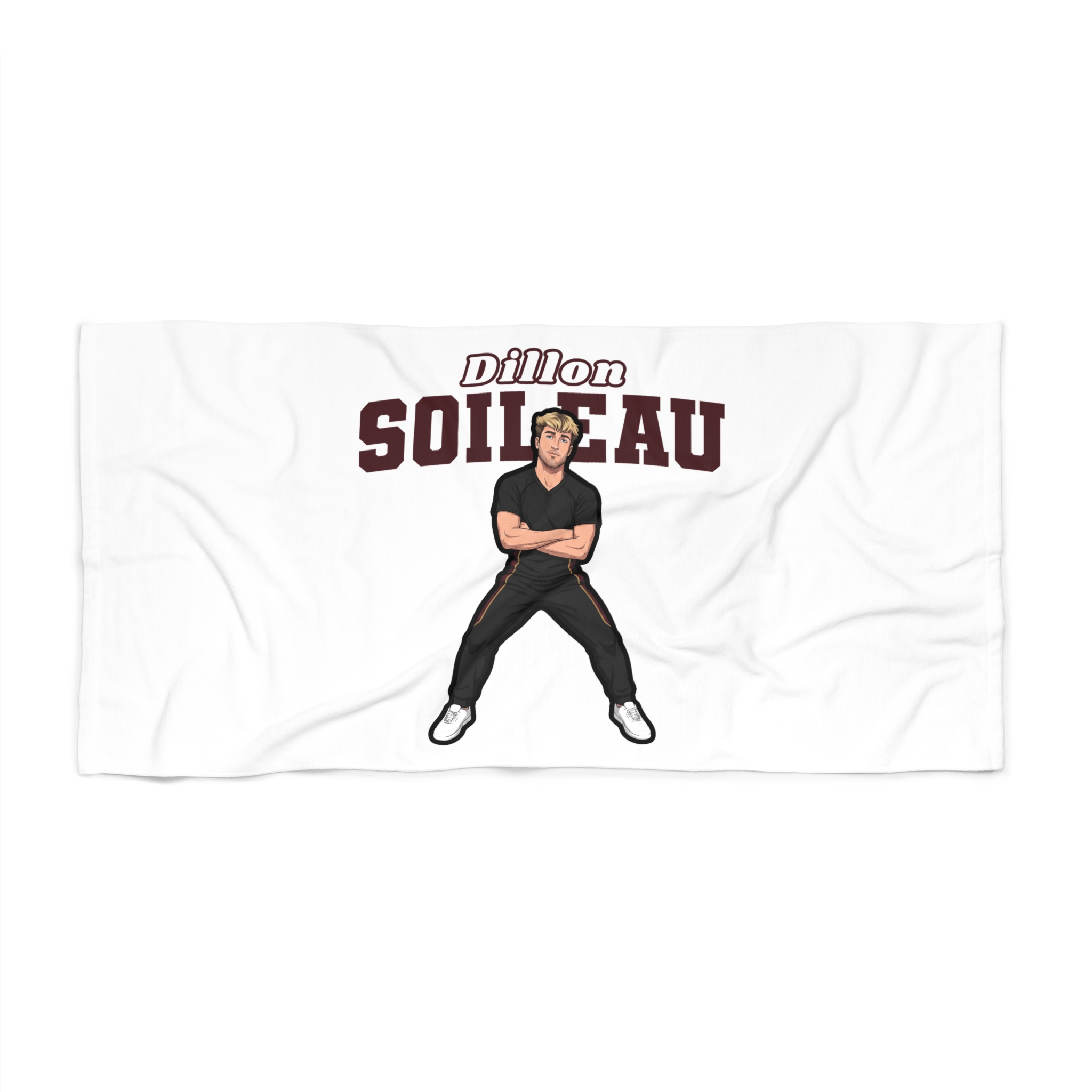 Beach Towel — character_name_arch in Classic