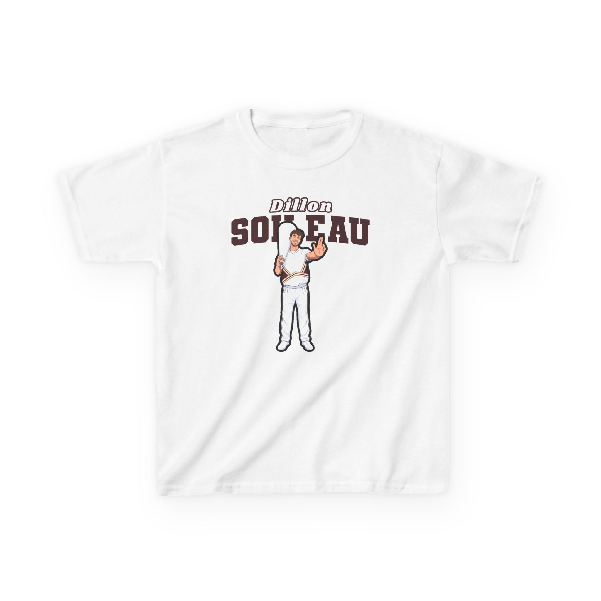 Youth Tee — character_name_arch in White