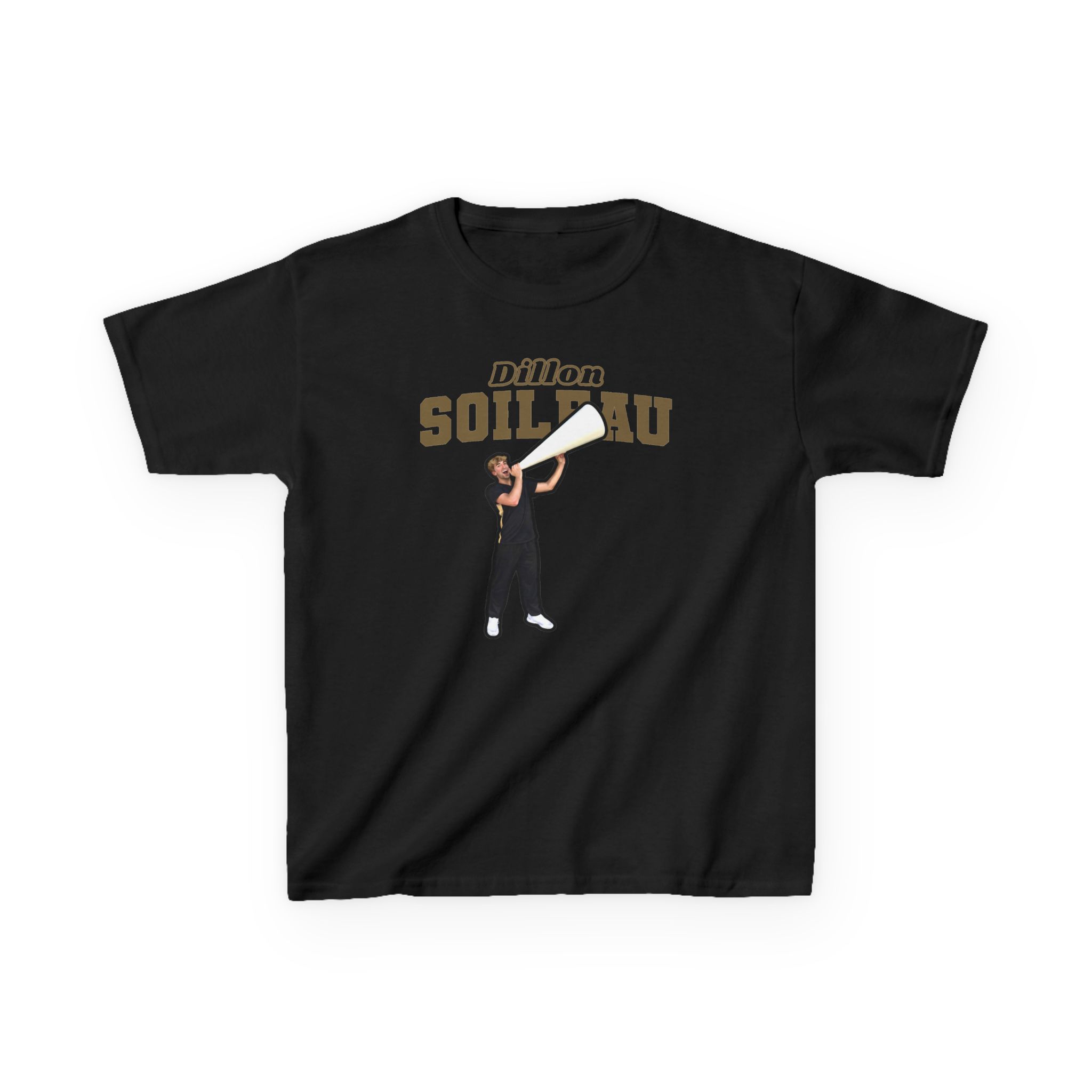 Youth Tee — character_name_arch in Black