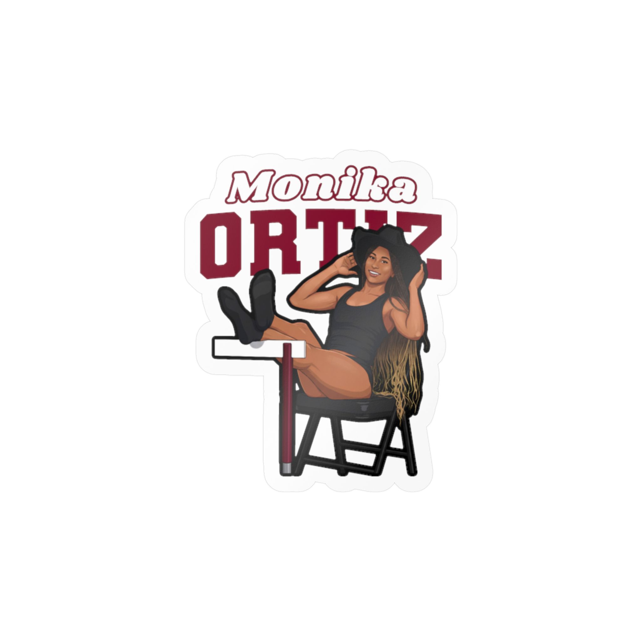 Vinyl Sticker — character_name_arch in Classic