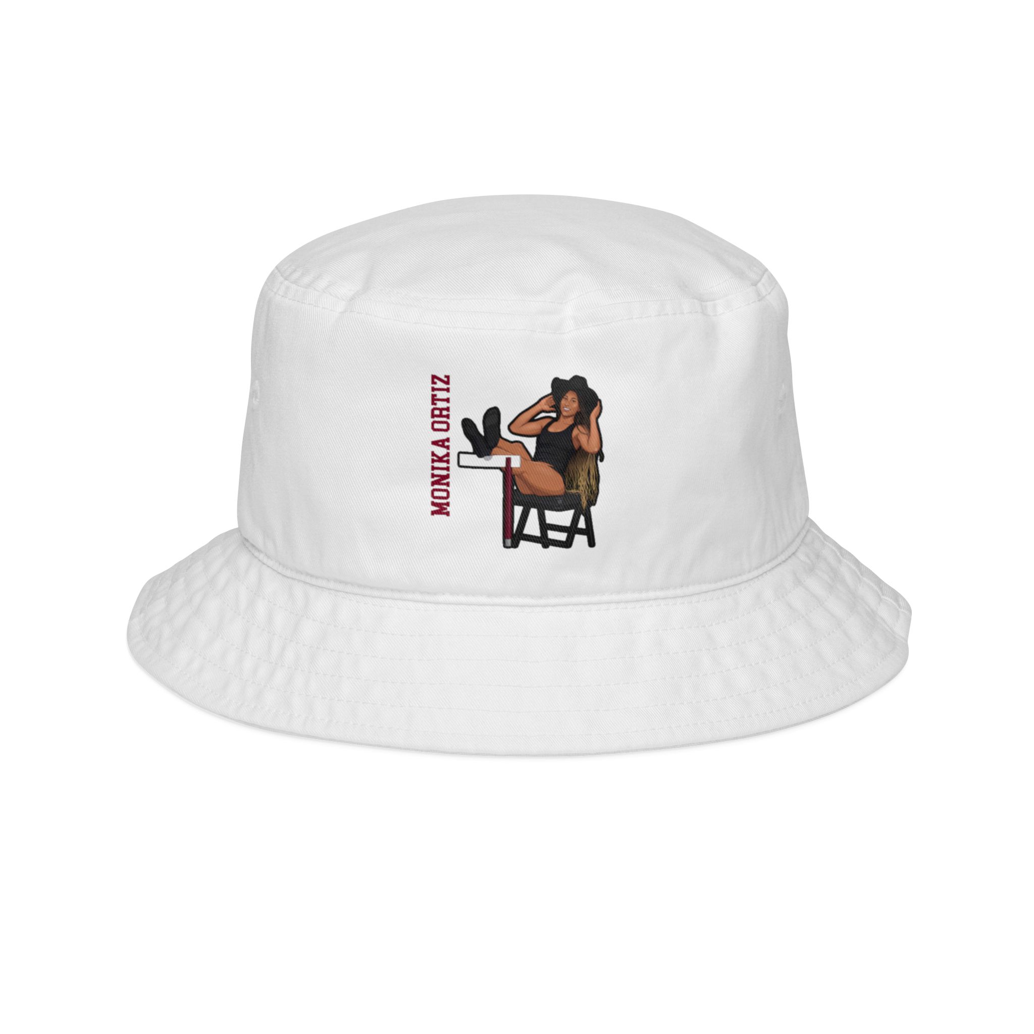 Bucket Hat — character_name_vertical in White